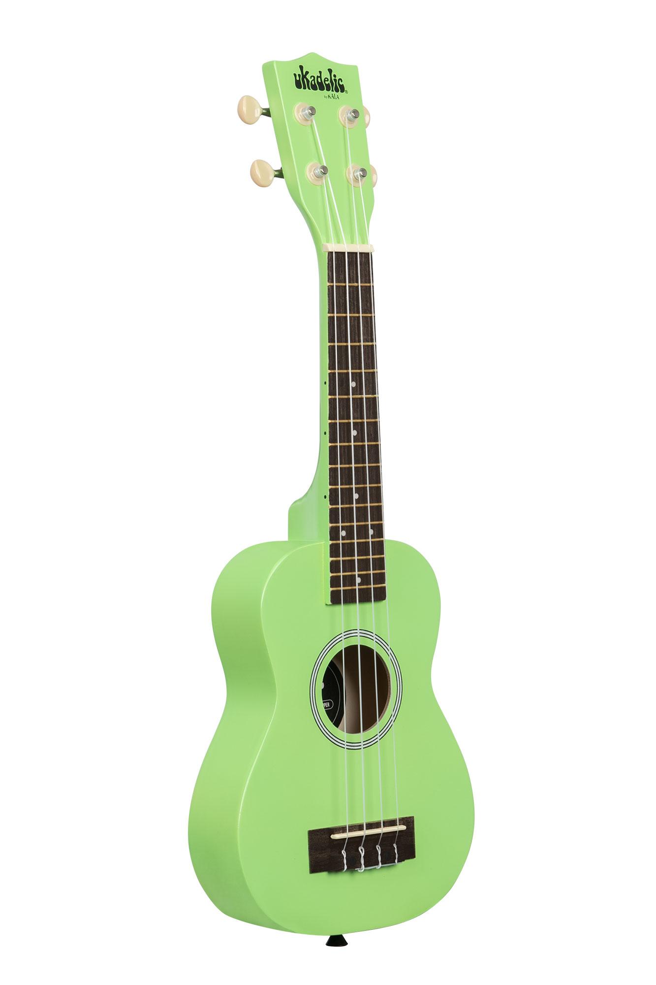 Kala Ukadelic Soprano Ukulele in Grasshopper - UKGRASSHOPPER2006_22_R.jpg