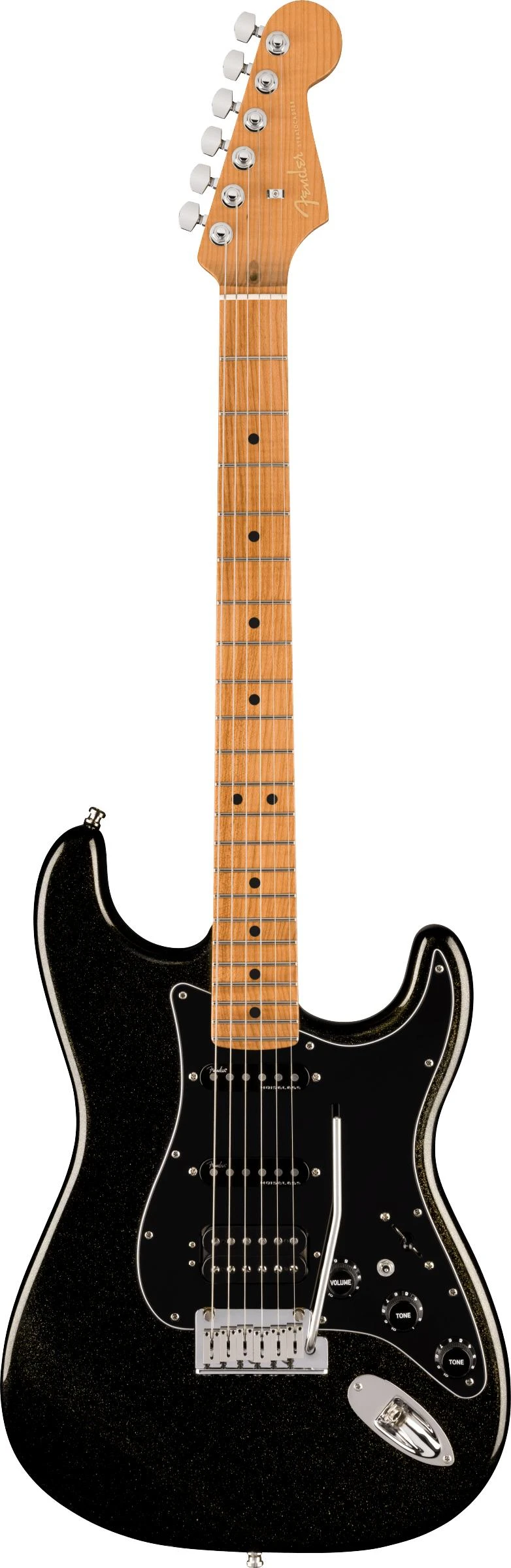 Fender American Ultra II HSS Stratocaster in Gold Dust, Roasted Maple Fretboard - 0179152771_fen_ins_frt_1_rr.jpg