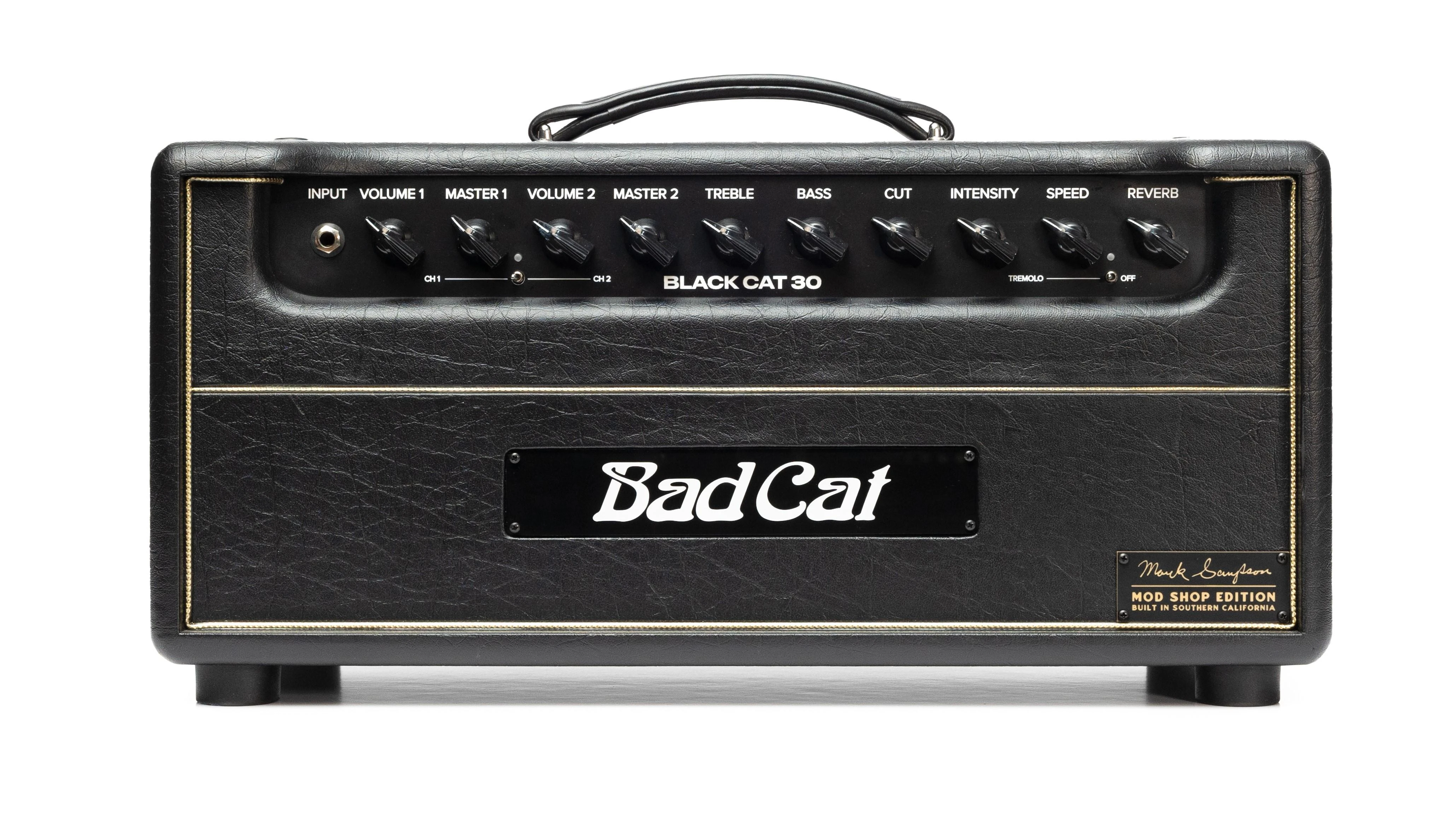 B Stock : Bad Cat Mod Shop Black Cat 30 Valve Amp Head - 012 - BCMS_30_head_front.jpg