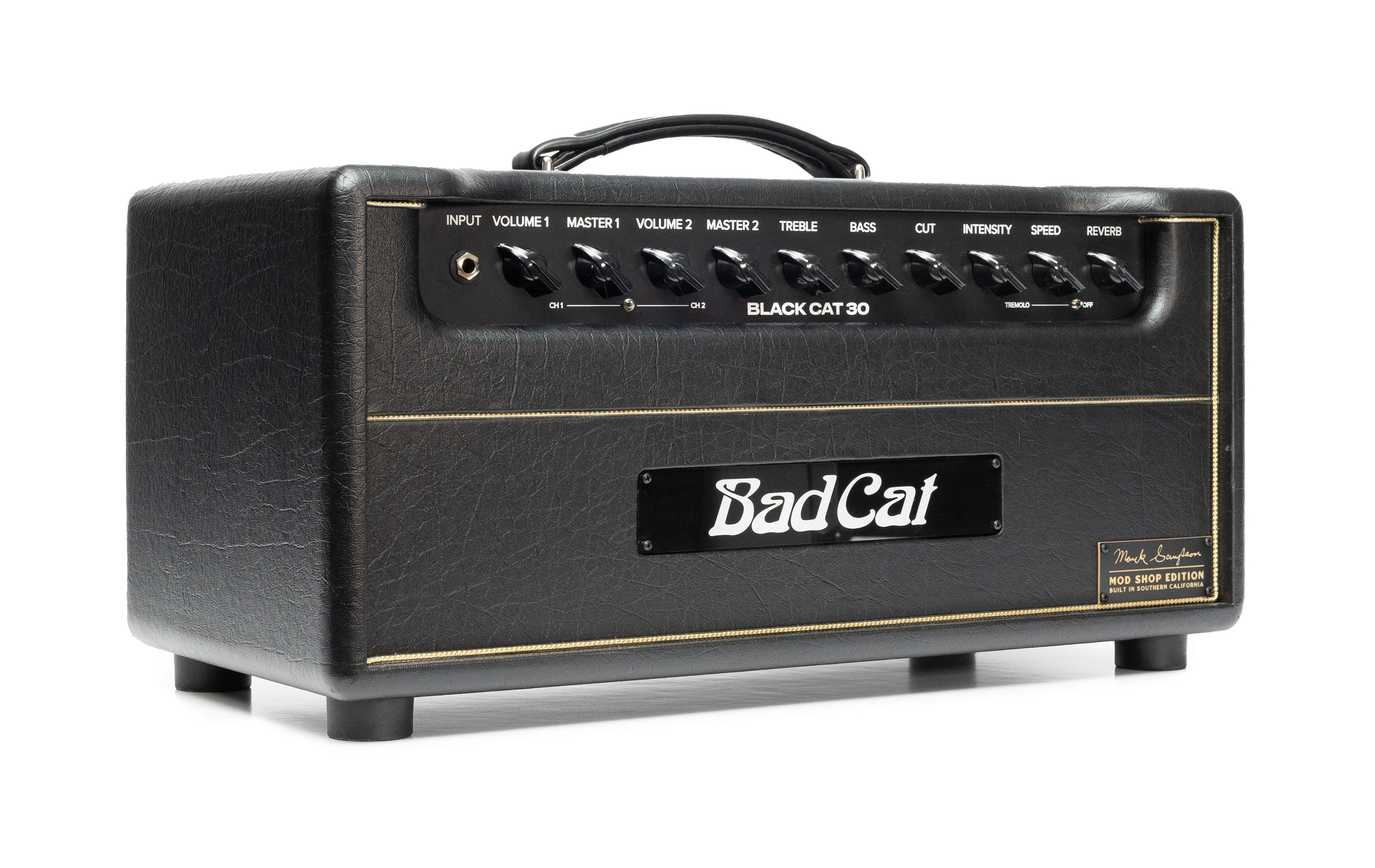 B Stock : Bad Cat Mod Shop Black Cat 30 Valve Amp Head - 012 - BCMS_30_head_left.jpg