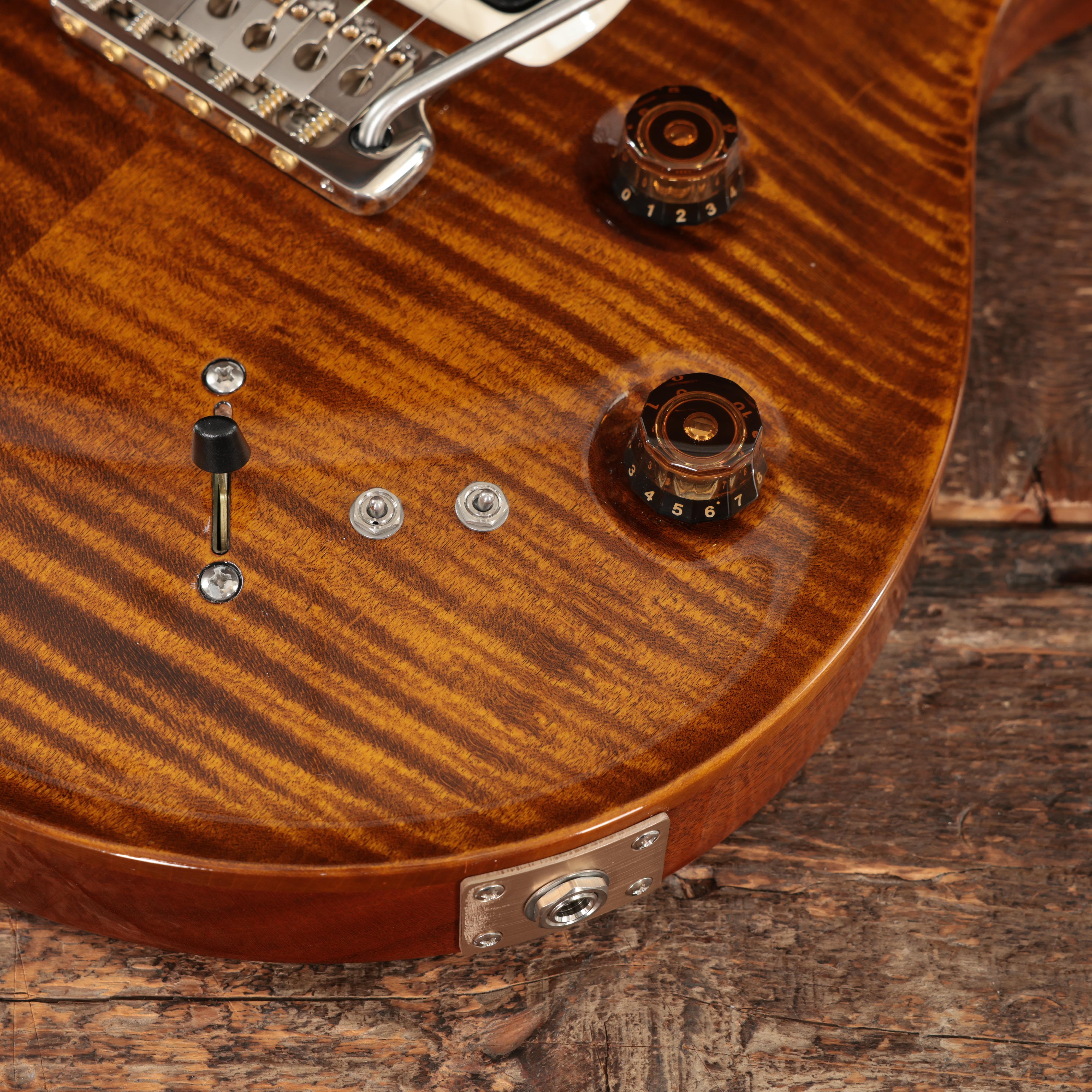 PRS Modern Eagle V Electric Guitar in Black Gold - 0418857 (10).JPG