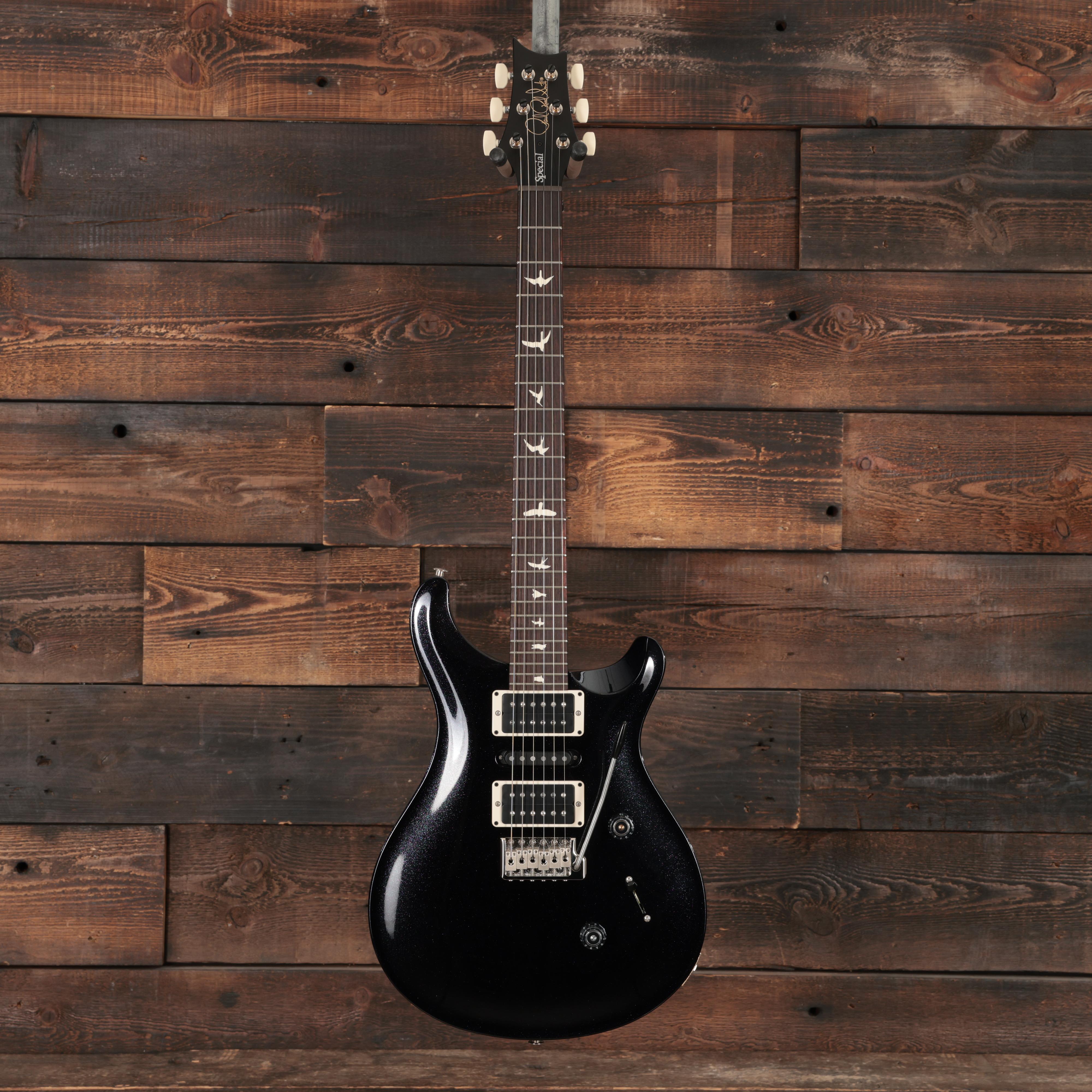PRS Limited Edition CE 24 Special Electric Guitar in Black Sparkle Custom Colour with Blackout Neck - 0149848 (4).JPG