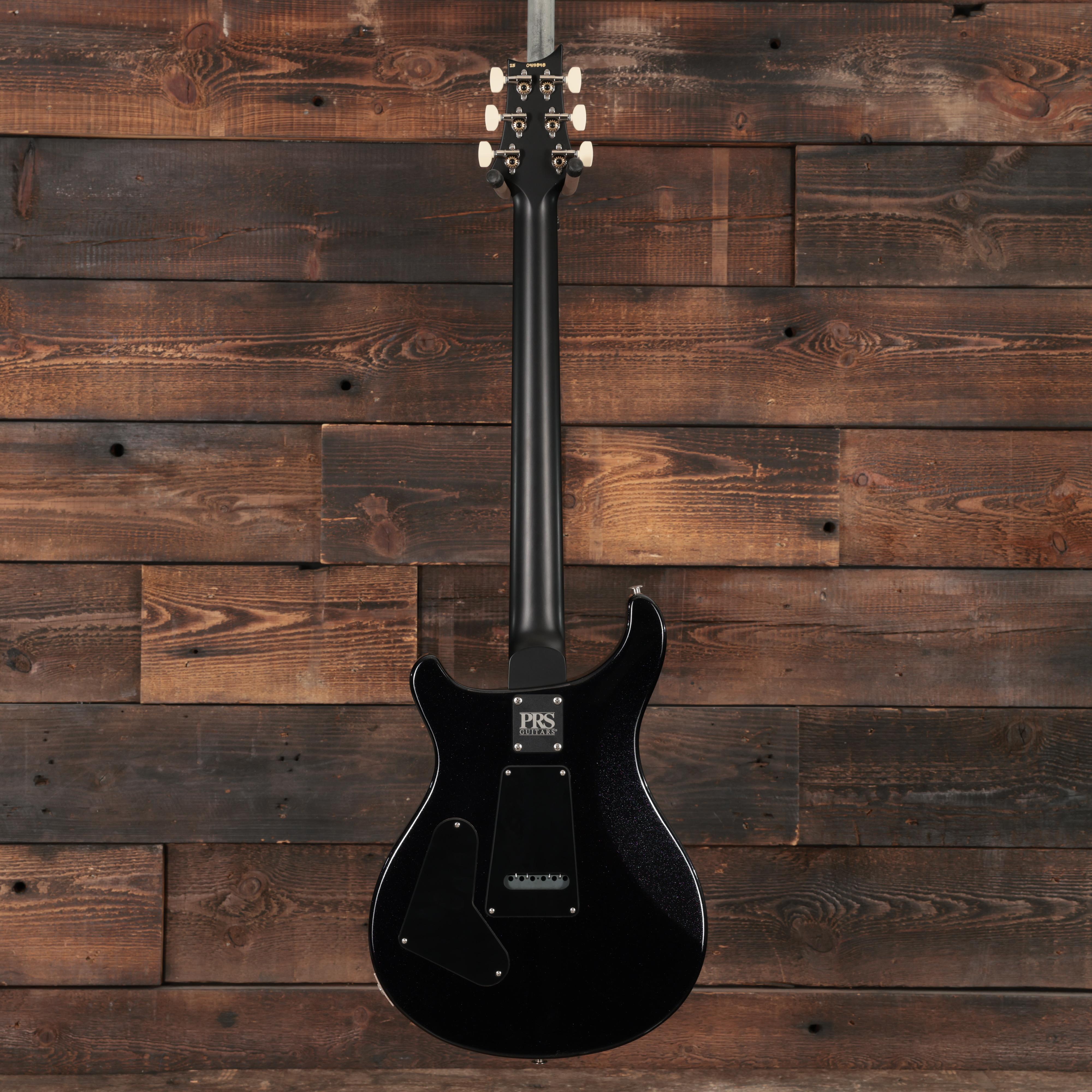 PRS Limited Edition CE 24 Special Electric Guitar in Black Sparkle Custom Colour with Blackout Neck - 0149848 (5).JPG