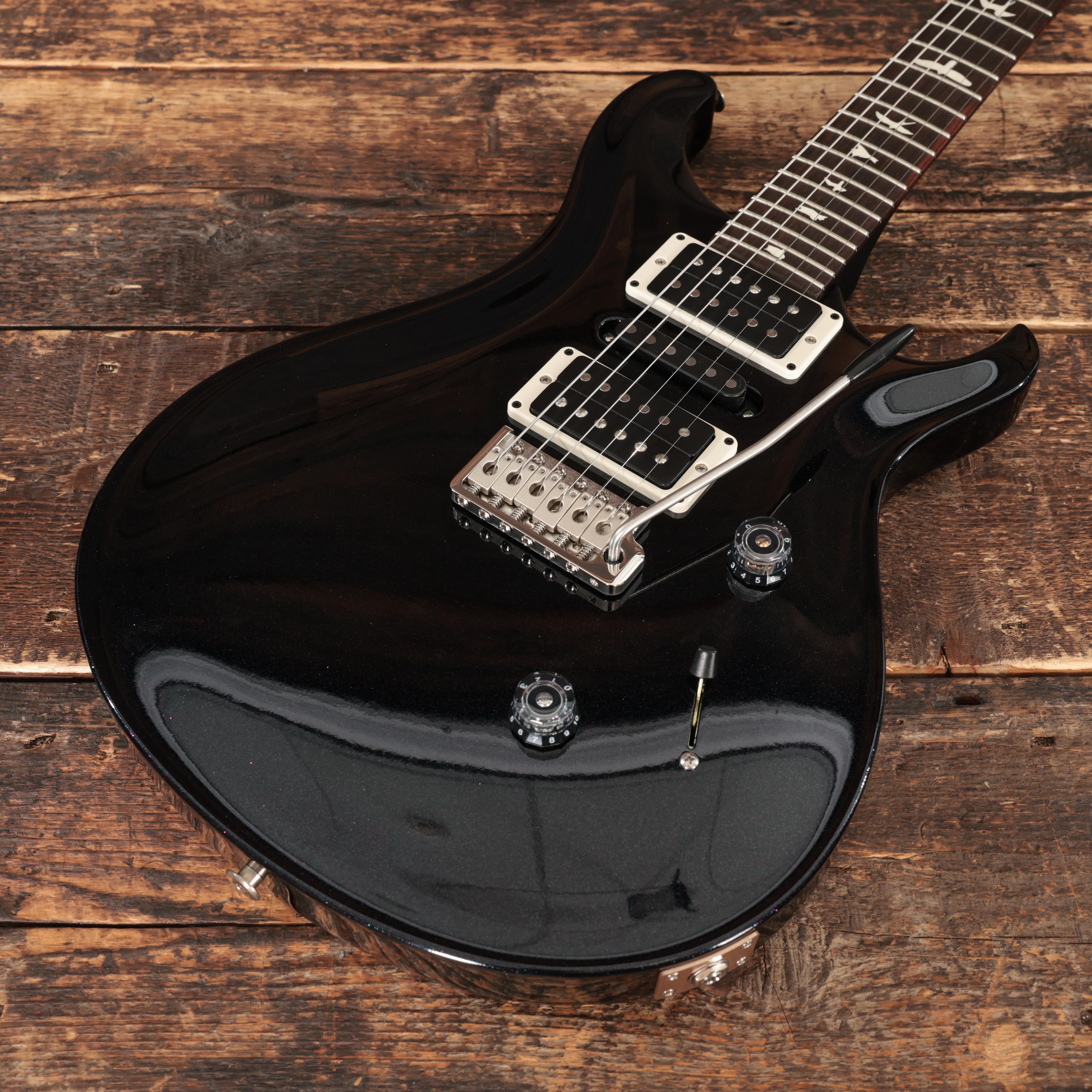 PRS Limited Edition CE 24 Special Electric Guitar in Black Sparkle Custom Colour with Blackout Neck - 0149848 (8).JPG
