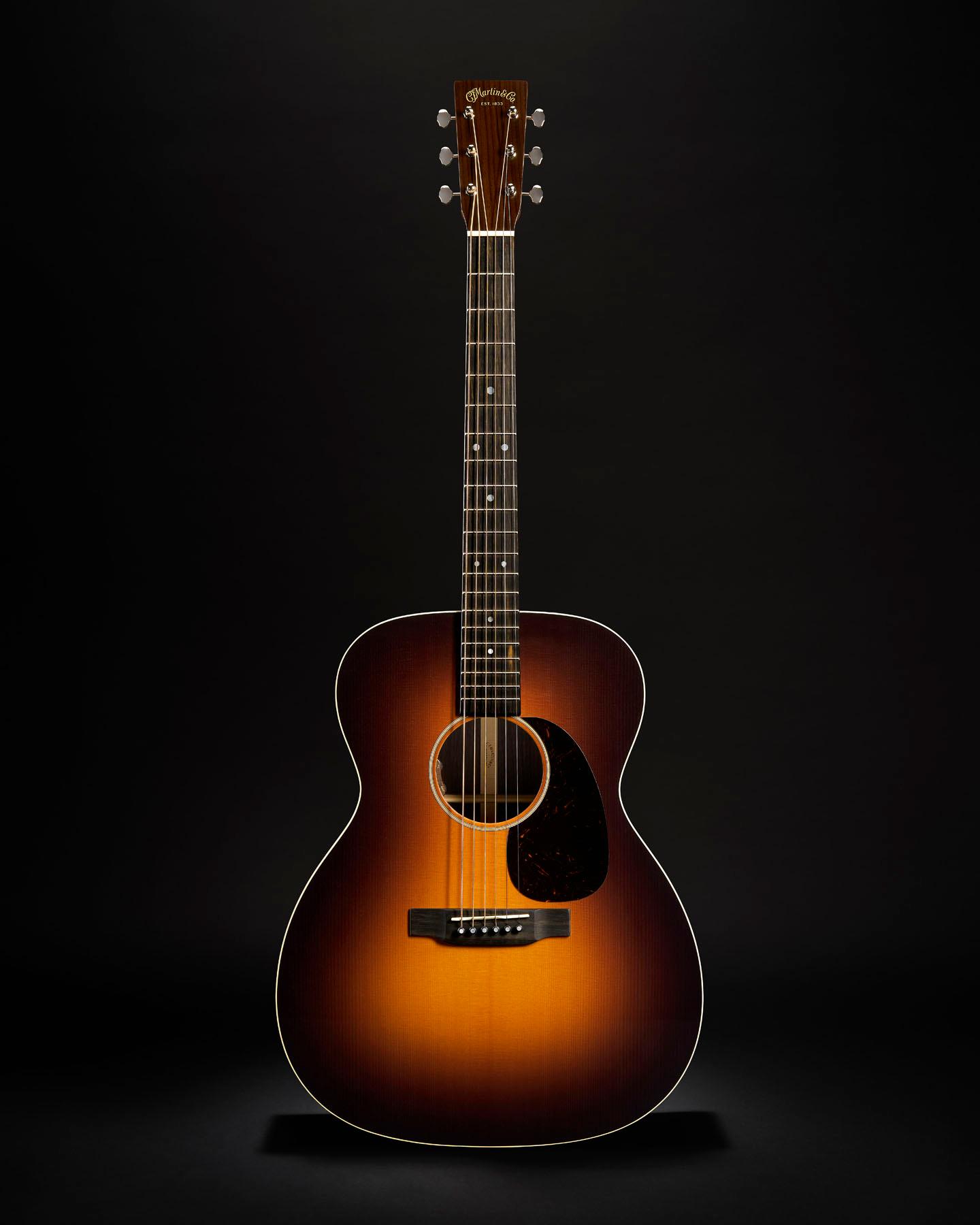 Martin J-16E Acoustic Guitar in 1935 Burst - J-16E 1935 Burst_GLAM 5.jpg