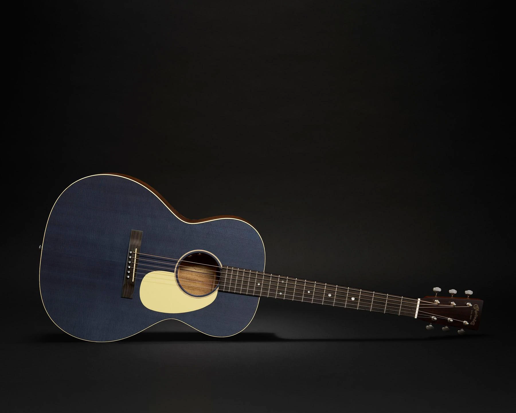 Martin 00L-16E Acoustic Guitar in Blue Denim - 00L-16E Blue Denim_GLAM 9.jpg