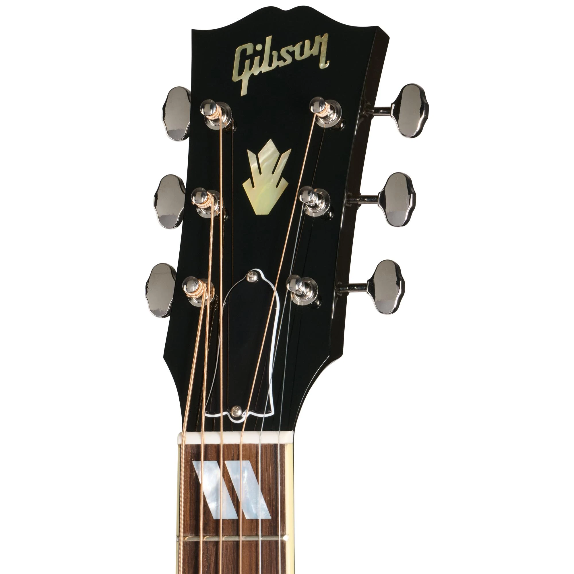 Gibson Southern Jumbo Original Electro Acoustic Guitar with Baggs HiFi DNA in Vintage Sunburst - OCRSSJHFVS_5_Headstock.jpg