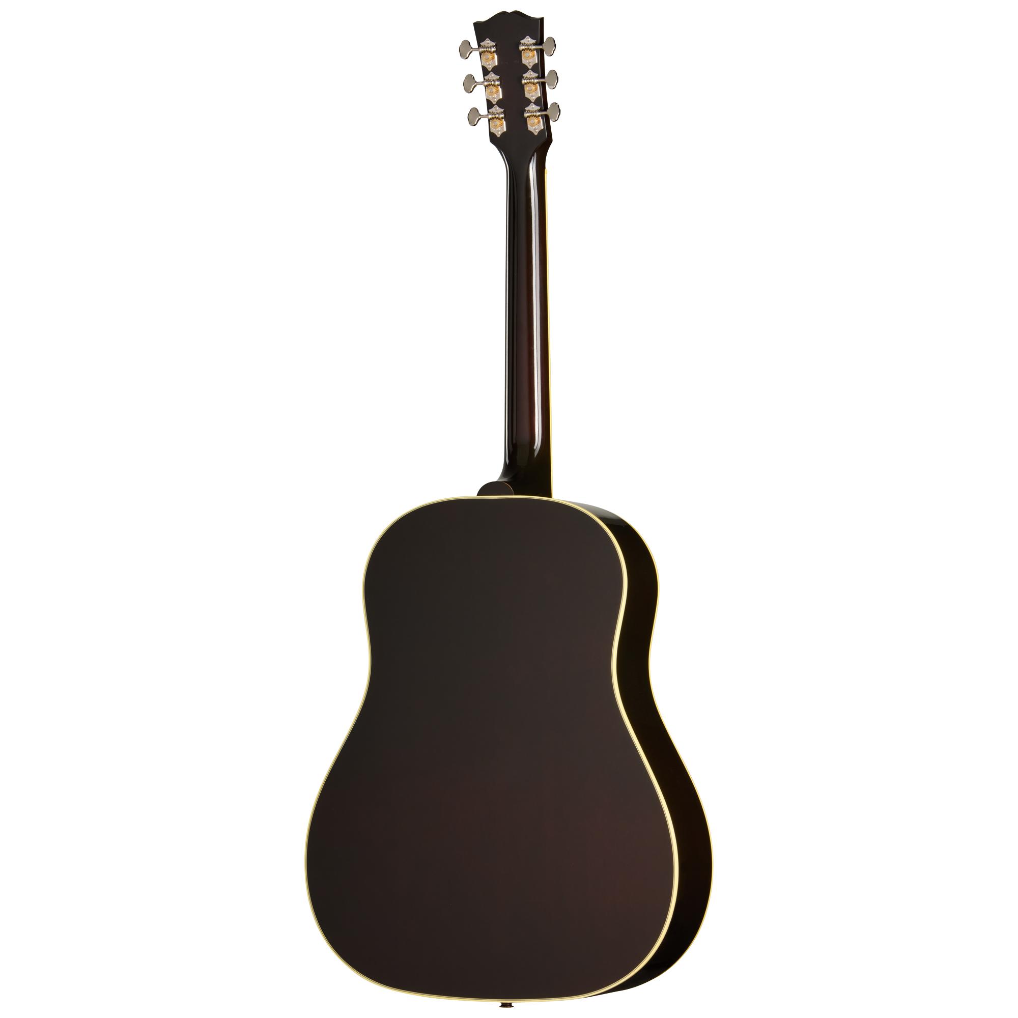 Gibson Southern Jumbo Original Left-handed Electro Acoustic Guitar with Baggs HiFi DNA in Vintage Sunburst - OCRSSJHFVSL_4_Back.jpg