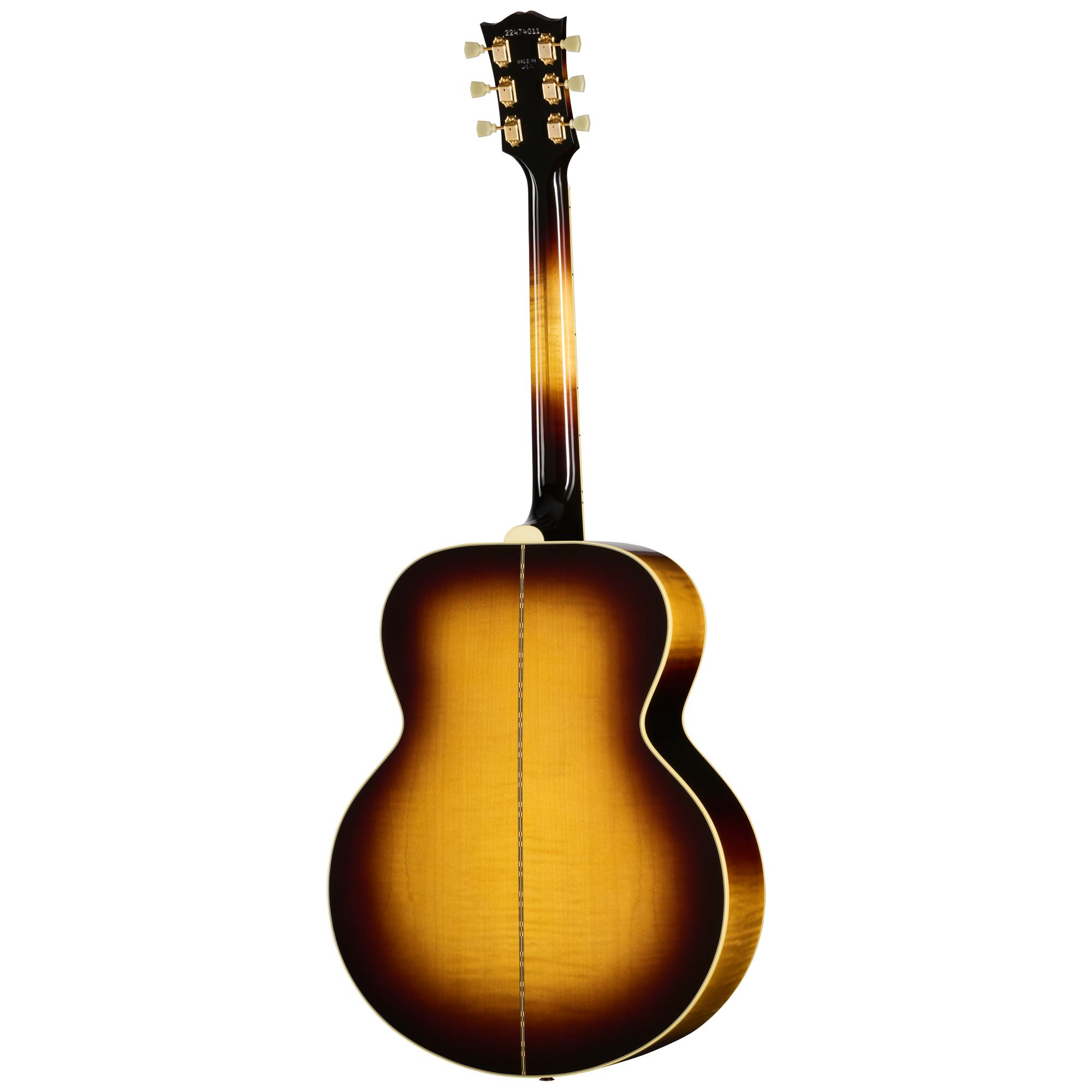 Gibson SJ-200 Original Electro Acoustic Guitar with Baggs HiFi DNA in Vintage Sunburst - OCJB20HFVS_4_Back.jpg