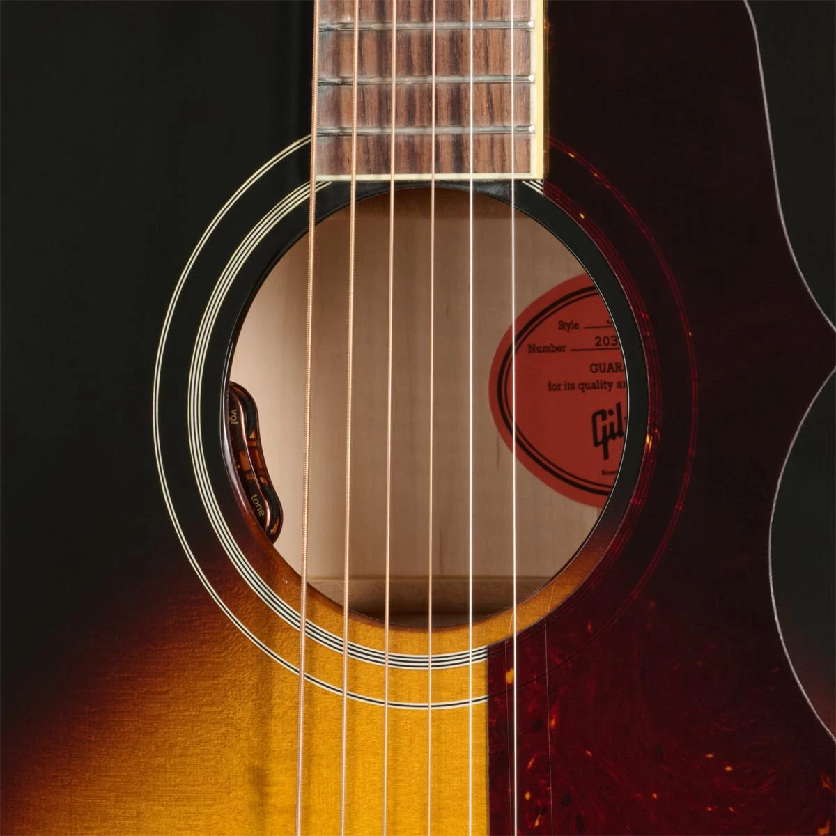 Gibson J-185 Original Electro Acoustic Guitar with Baggs HiFi DNA in Vintage Sunburst - OCJB85HFVS_Preamp-1200x1200-28e5ebb.jpg