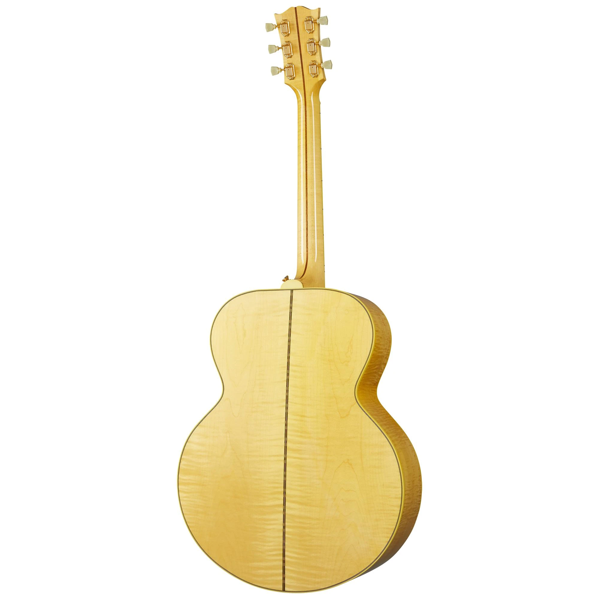 Gibson SJ-200 Original Electro Acoustic Guitar with Baggs HiFi DNA in Antique Natural - OCJB20HFAN_4_Back.jpg