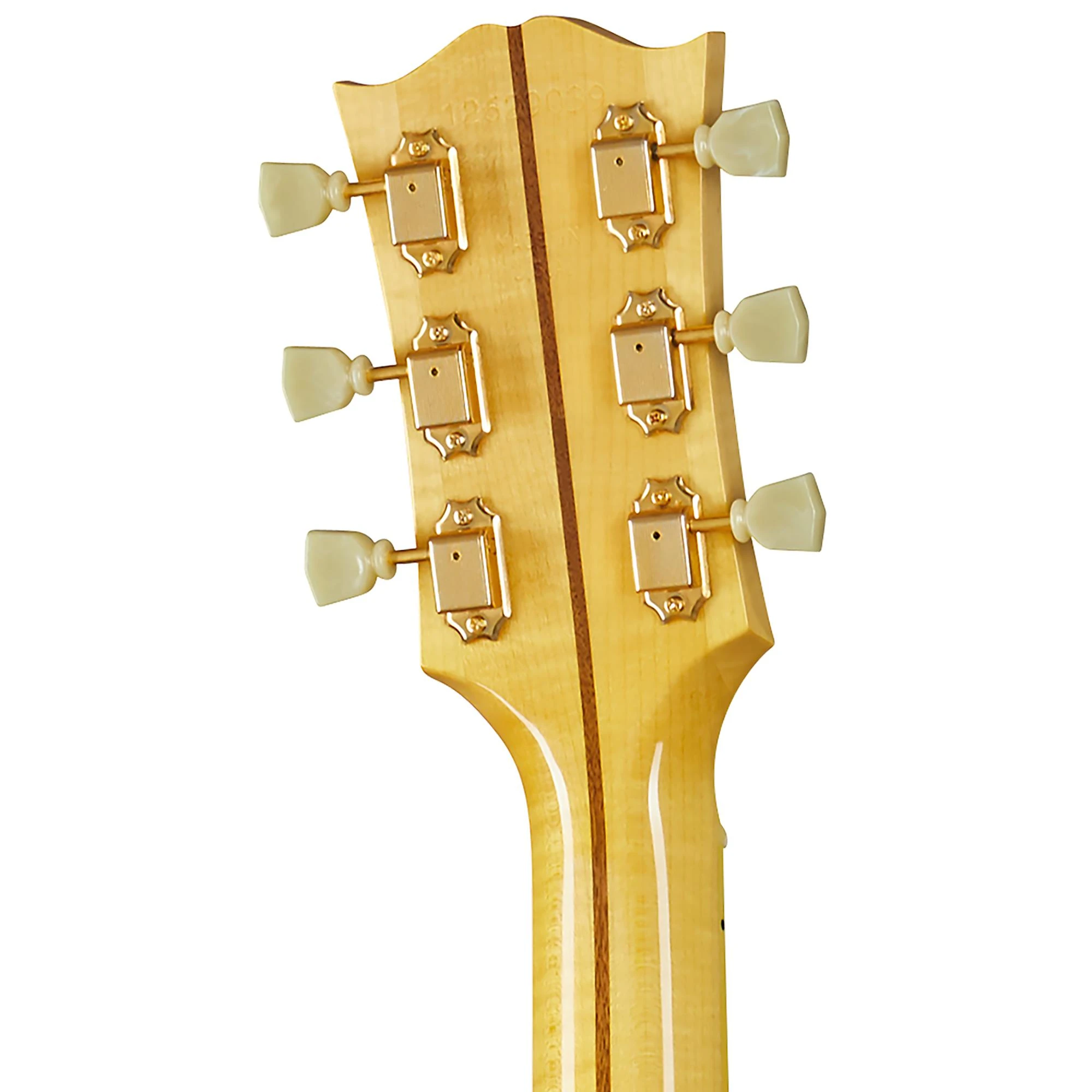 Gibson SJ-200 Original Electro Acoustic Guitar with Baggs HiFi DNA in Antique Natural - OCJB20HFAN_6_BackHeadstock.jpg