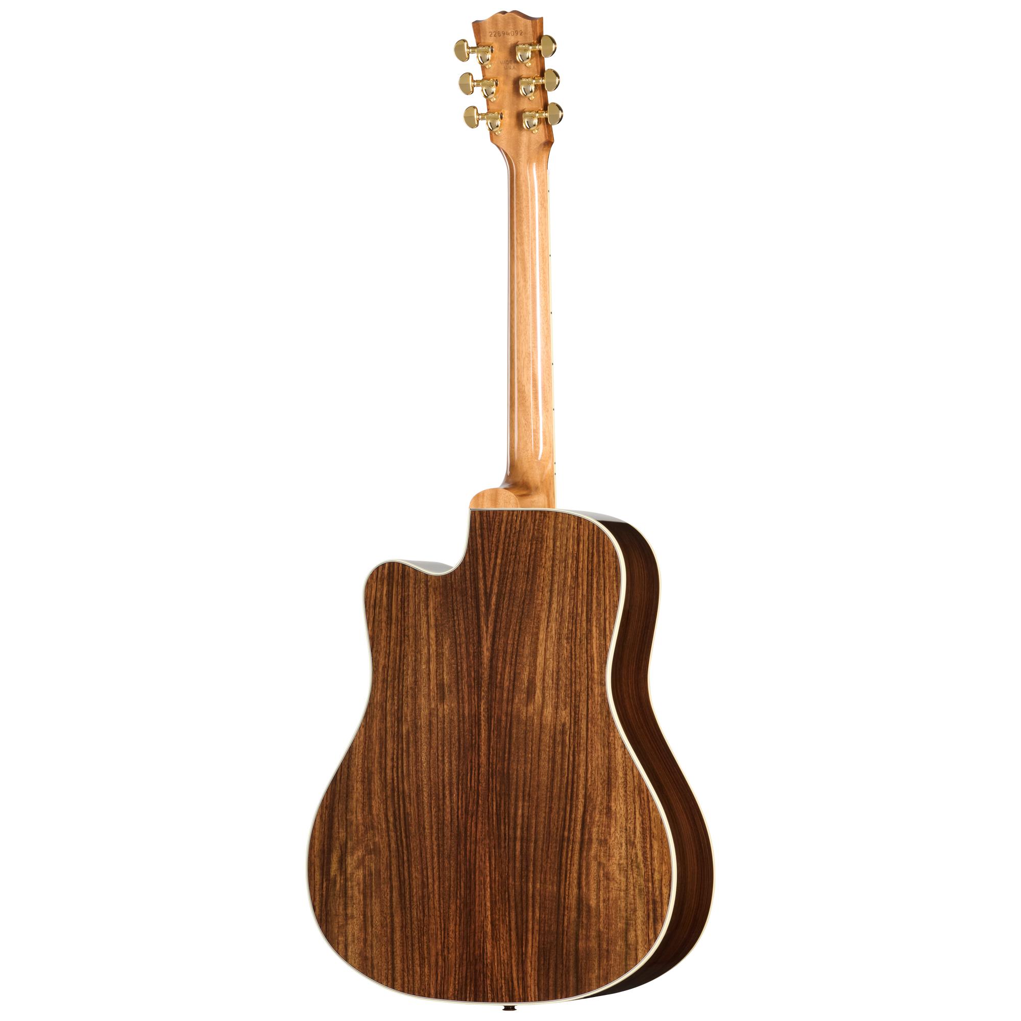 Gibson Hummingbird Standard Rosewood EC Electro Acoustic Guitar with Baggs HiFi DNA in Rosewood Burst - MCSSHRECHFRB_4_Back.jpg