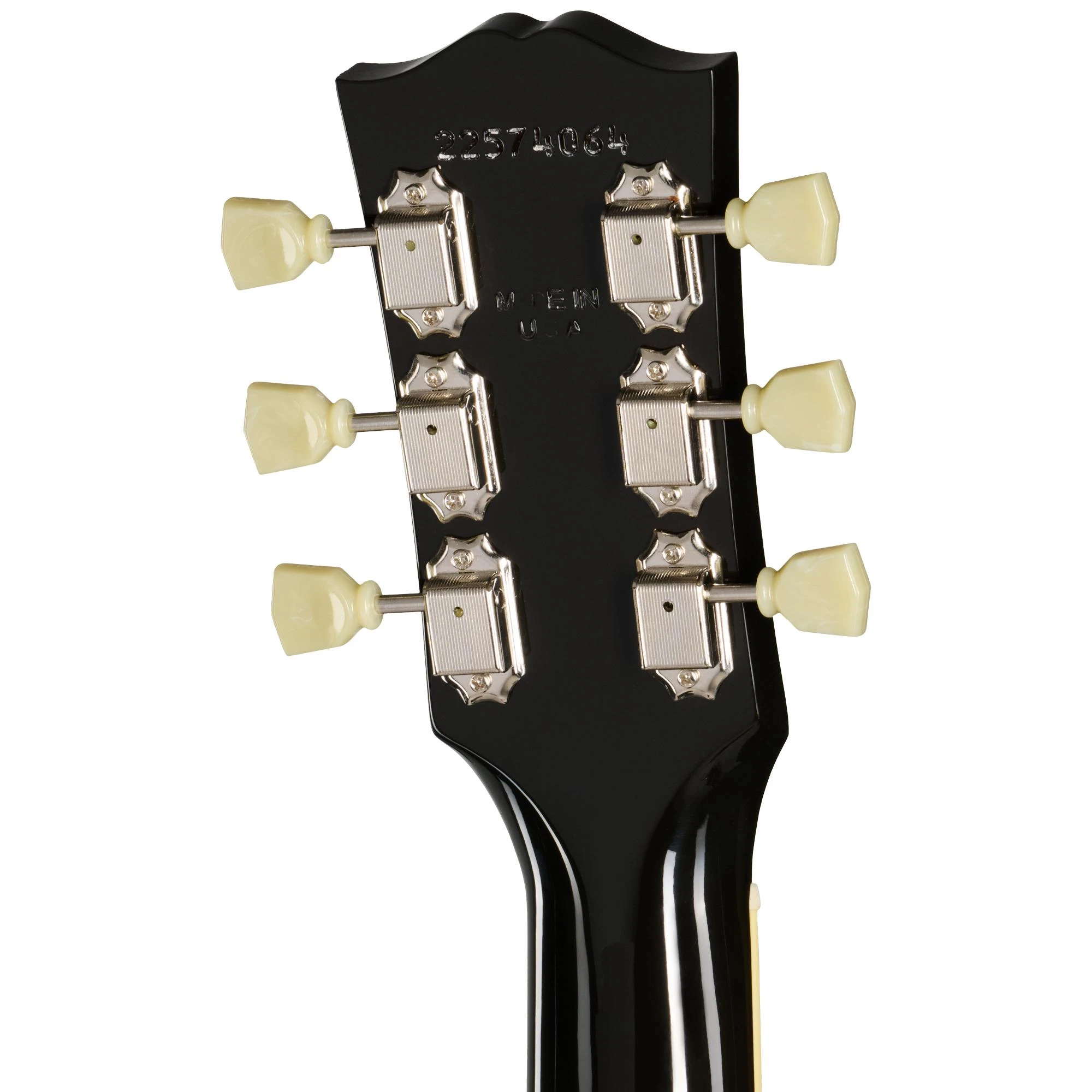 Gibson J-185 Original Left-handed Electro Acoustic Guitar with Baggs HiFi DNA in Vintage Sunburst - OCJB85HFVSL_6_BackHeadstock.jpg
