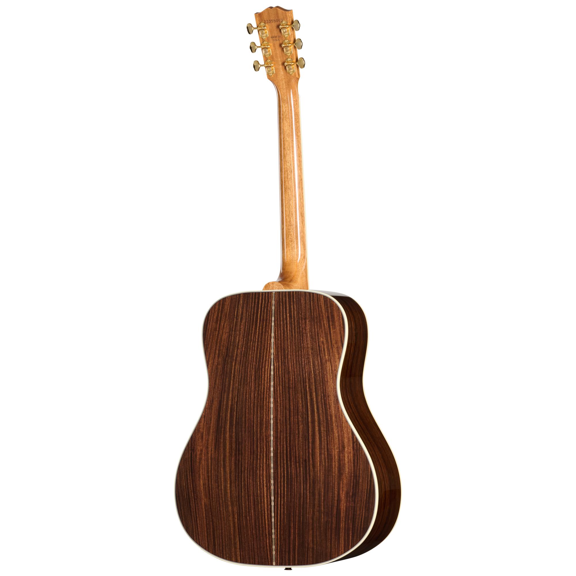 Gibson Songwriter Recording Artist Left-handed Electro Acoustic Guitar with Baggs HiFi DNA in Rosewood Burst - MCSSSWRAHFRBL_4_Back.jpg