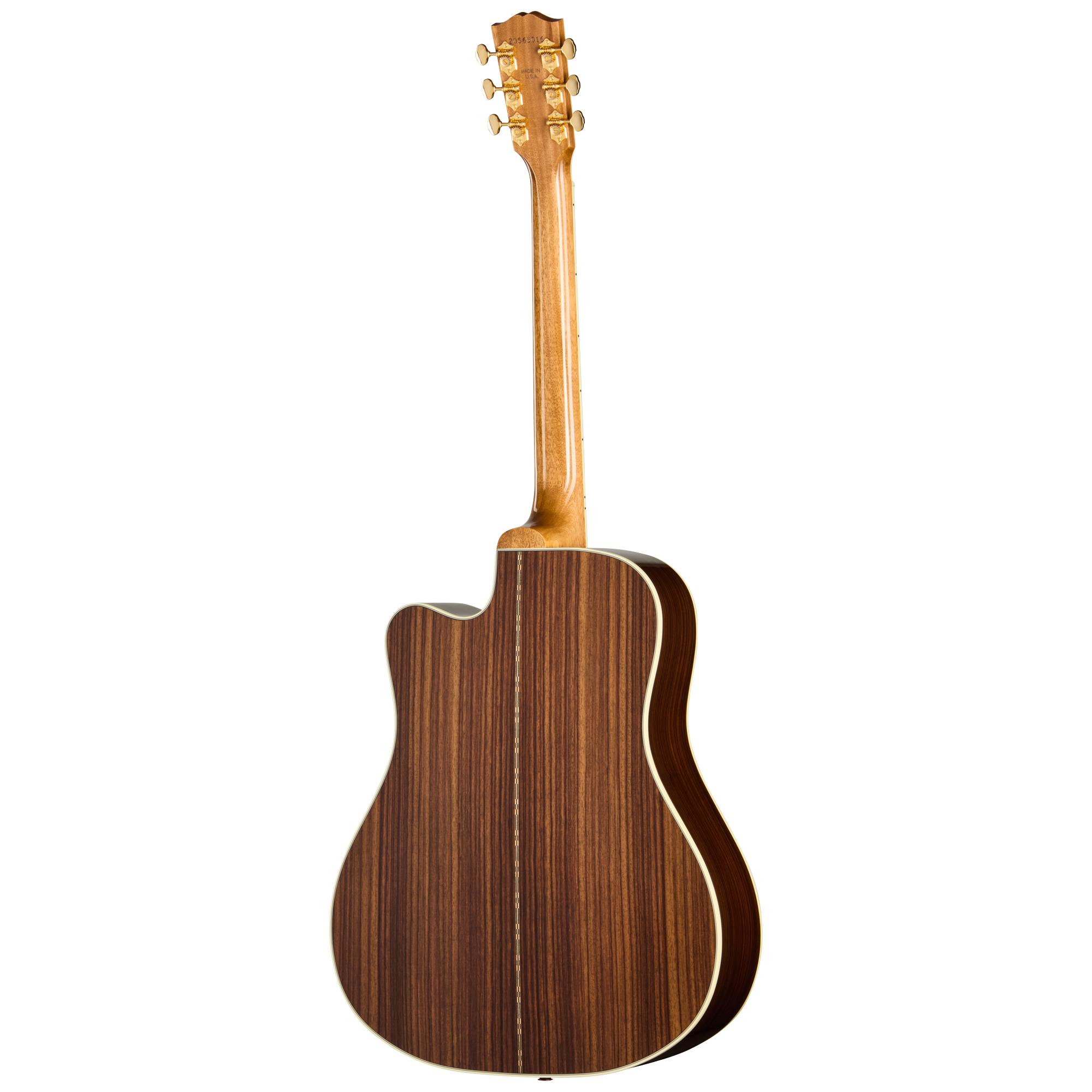 Gibson Songwriter Recording Artist EC Electro Acoustic Guitar with Baggs HiFi DNA in Rosewood Burst - MCSSSCRAHFRB_4_Back.jpg