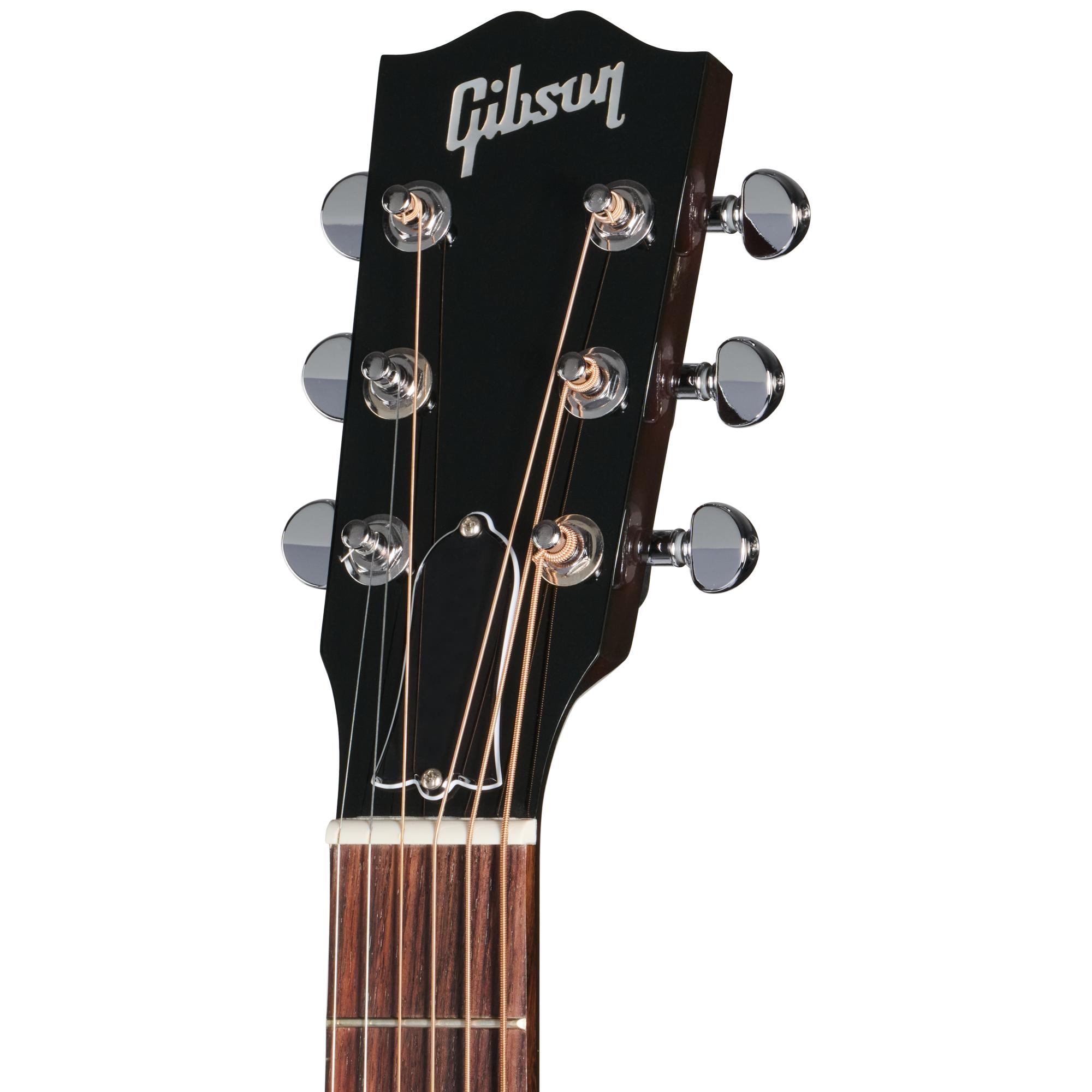 Gibson L-00 Standard Left-handed Electro Acoustic Guitar with Baggs HiFi DNA in Vintage Sunburst - MCSBL0HFVSL_5_Headstock.jpg