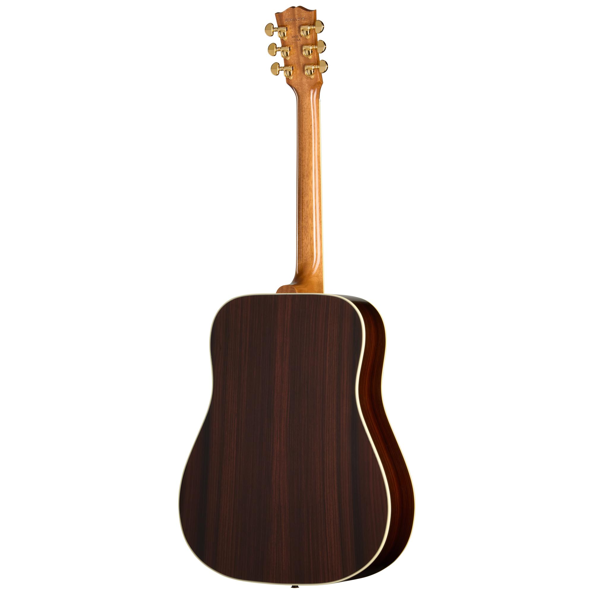 Gibson Hummingbird Standard Rosewood Left-handed Electro Acoustic Guitar with Baggs HiFi DNA in Rosewood Burst - MCSSHBRWHFRBL_4_Back.jpg