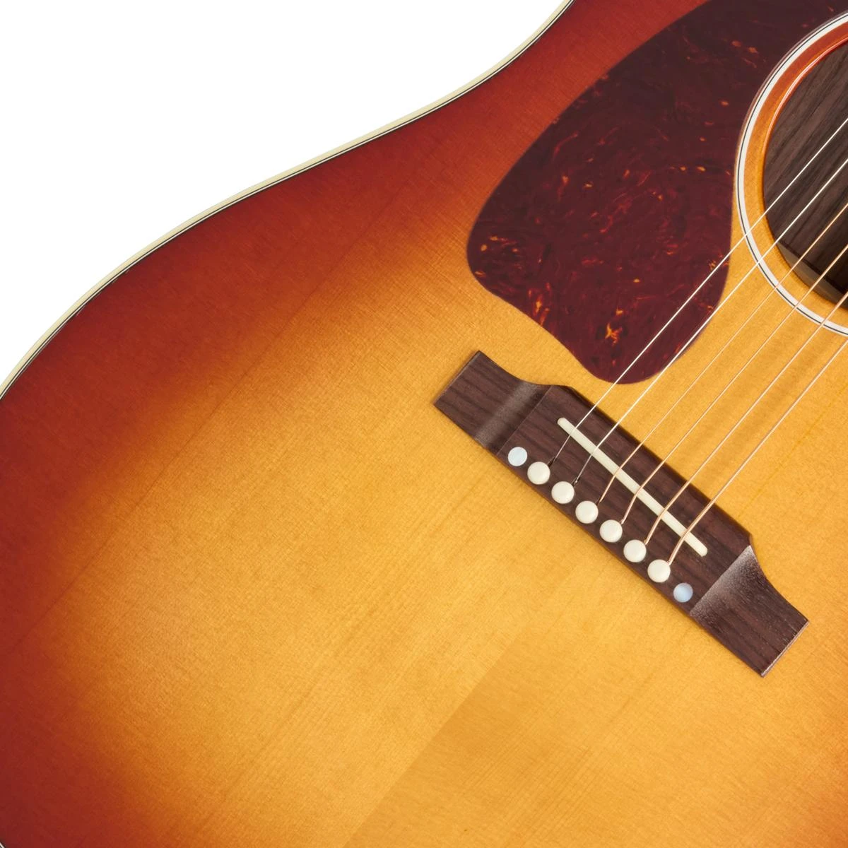 Gibson J-45 Standard Rosewood Left-handed Electro Acoustic Guitar with Baggs HiFi DNA in Rosewood Burst - MCRS45RWHFRBL_8_Bridge-1200x1200-28e5ebb.jpg