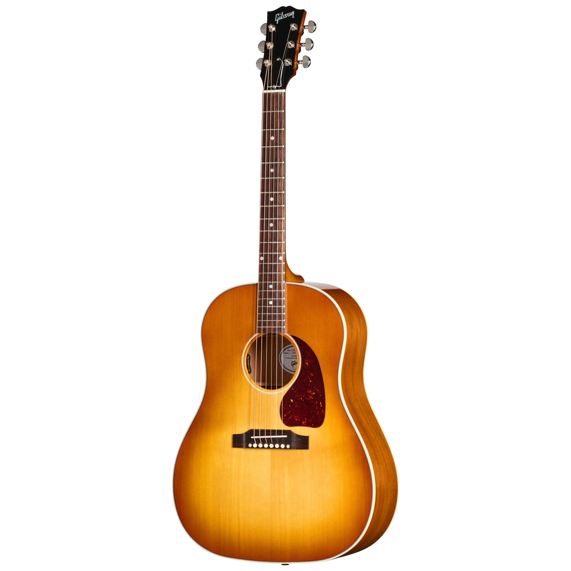 Gibson J-45 Standard Electro Acoustic Guitar with Baggs HiFi DNA in Heritage Cherry Sunburst - MCRS45HFHCS_3_Front.jpg