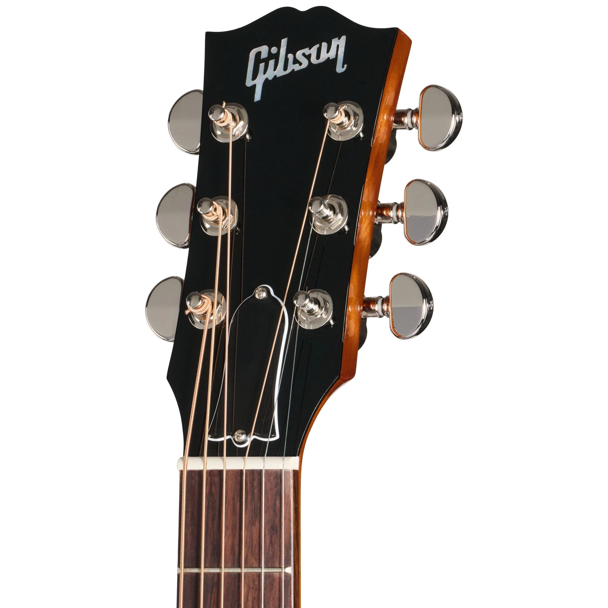 Gibson J-45 Standard Electro Acoustic Guitar with Baggs HiFi DNA in Heritage Cherry Sunburst - MCRS45HFHCS_5_Headstock.jpg