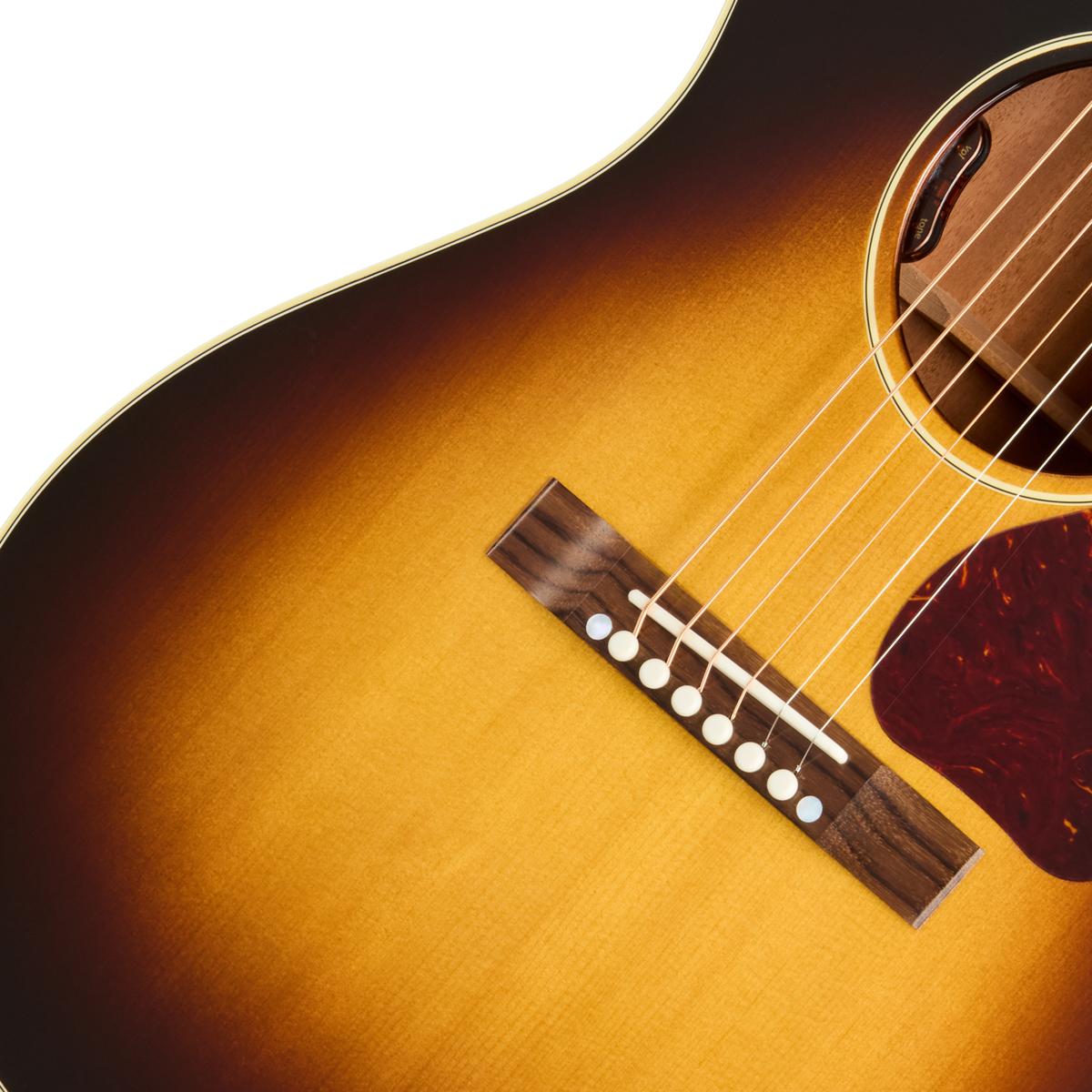 Gibson LG-2 50s Original Electro Acoustic Guitar with Baggs HiFi DNA in Vintage Sunburst - OCSBLGVS_8_Bridge-1200x1200-28e5ebb.jpg