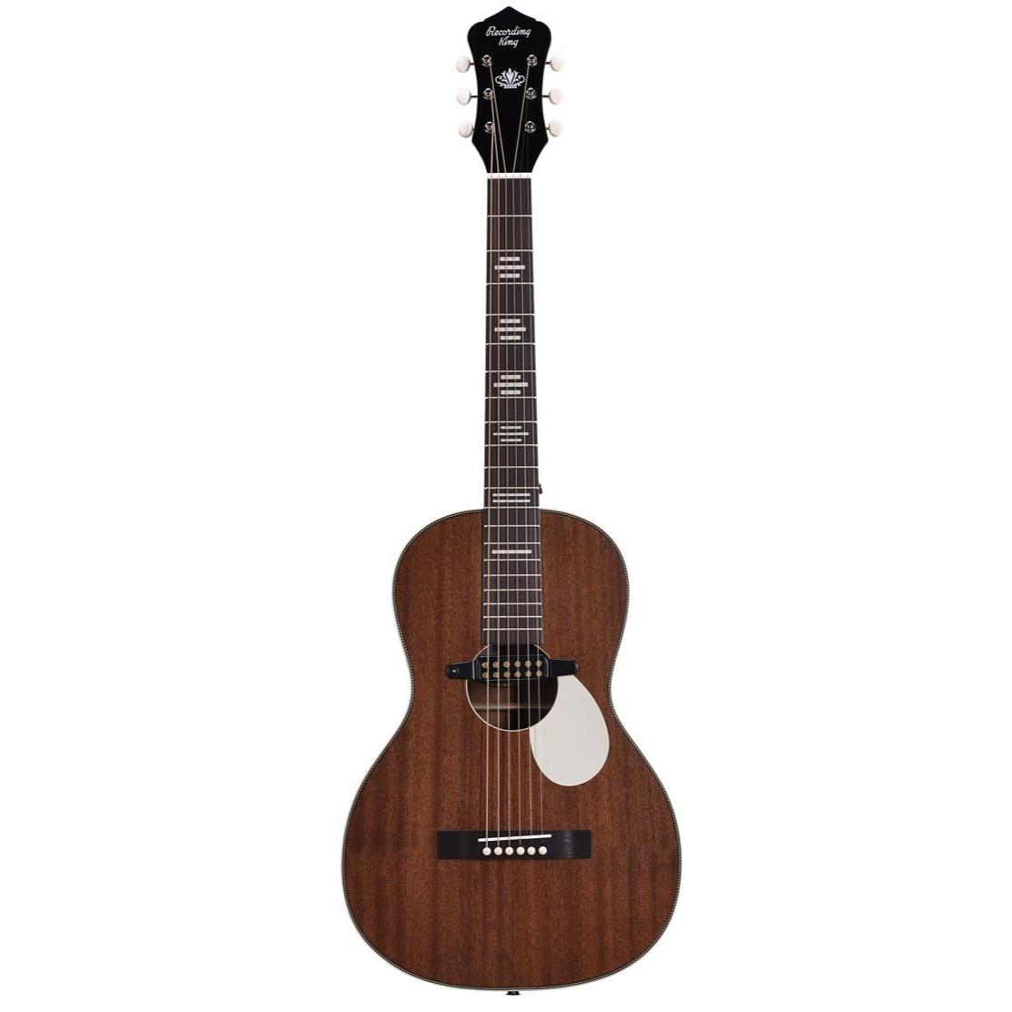 Recording King Dirty 30s Single 0 Parlour Electro Acoustic Guitar in Natural Mahogany - RP-30-7E-MA-2.jpg