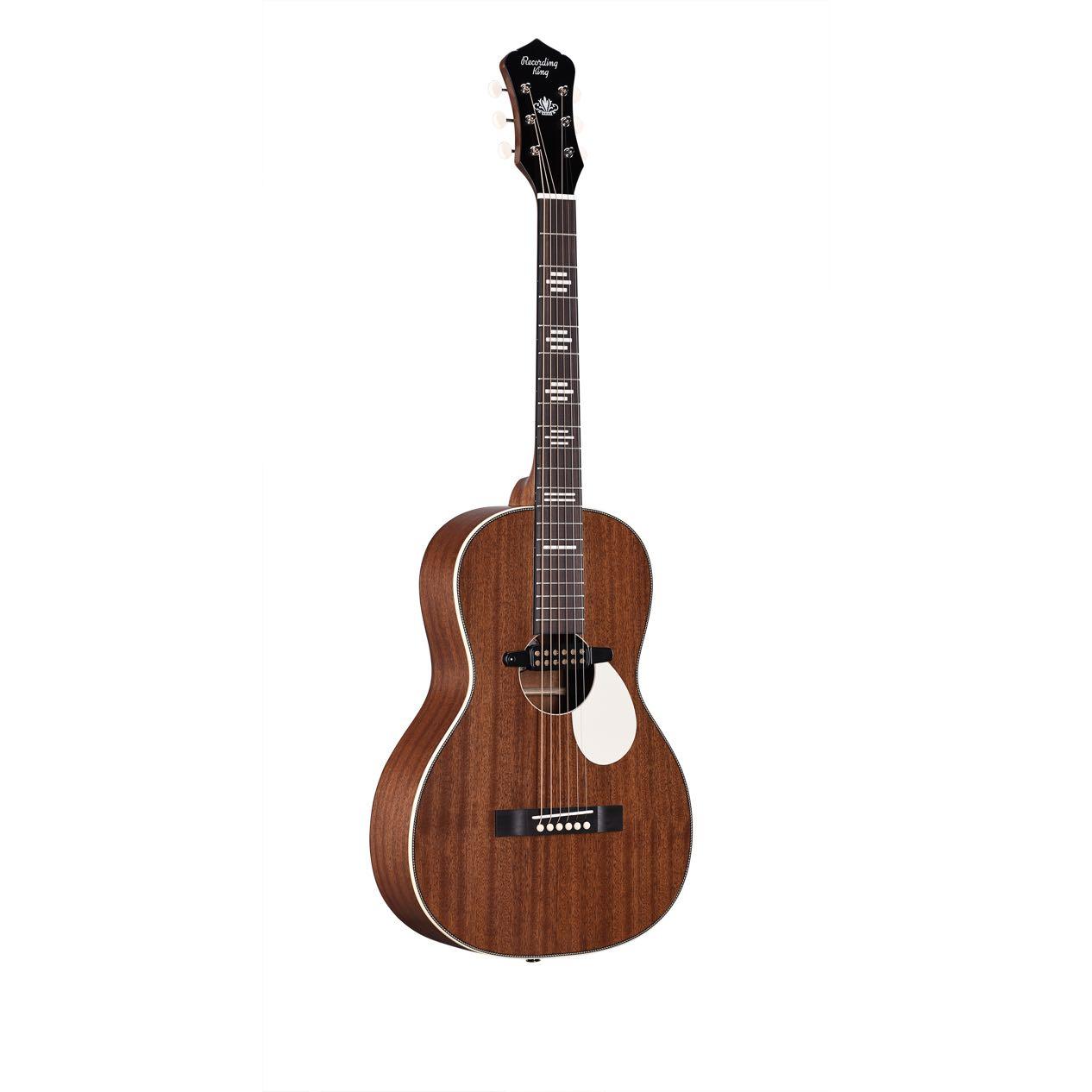 Recording King Dirty 30s Single 0 Parlour Electro Acoustic Guitar in Natural Mahogany - RP-30-7E-MA-3.jpg