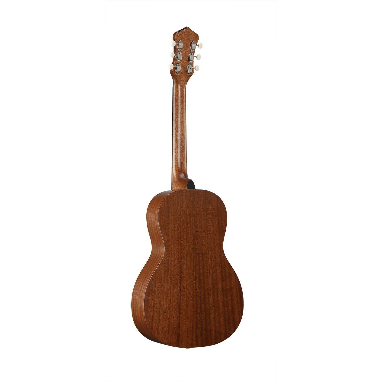 Recording King Dirty 30s Single 0 Parlour Left Handed Acoustic Guitar in Vintage Burst - RP-30-7L-VB-5.jpg