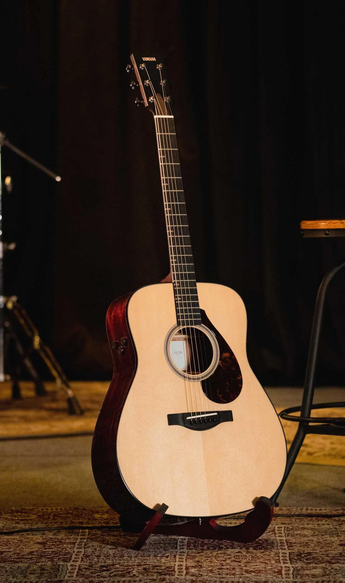 Yamaha FG7 MX Dreadnought Electro-Acoustic Guitar - Spruce Top Mahogany Back and Sides - GFG7MX-4.jpg