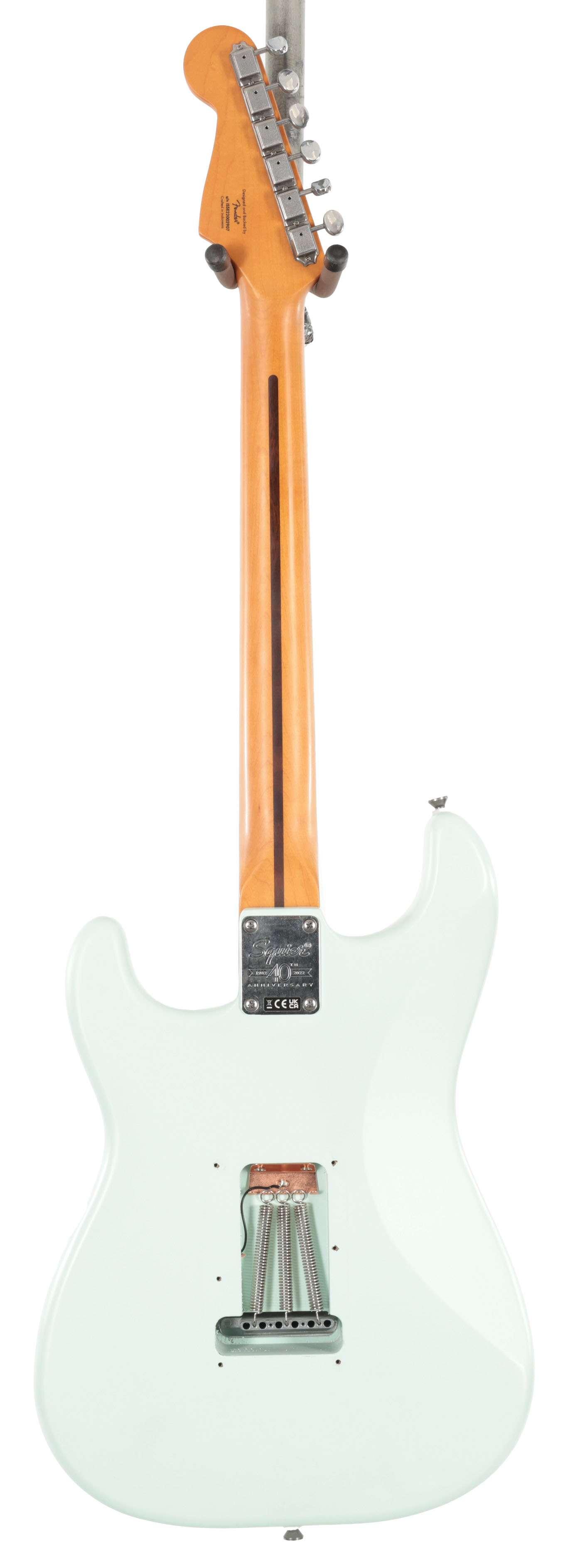 Second Hand Squier 40th Anniversary Stratocaster In Sonic Blue #796 - SH-197-0796 (4).jpg