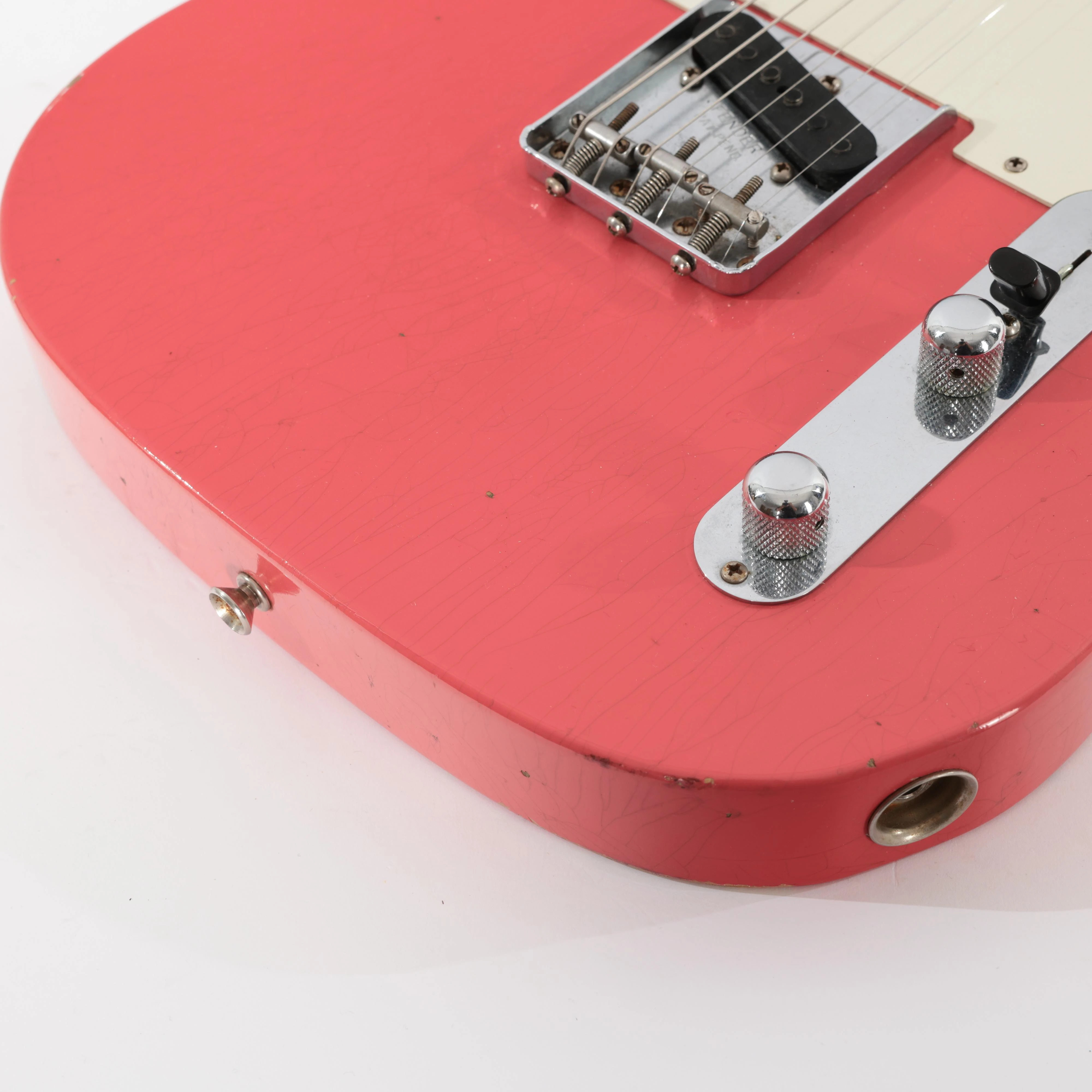 Second Hand Fender Custom Shop 56 Tele Journeyman In Super Faded Aged Fiesta Red #047 - SH-131-0047 (7).jpg
