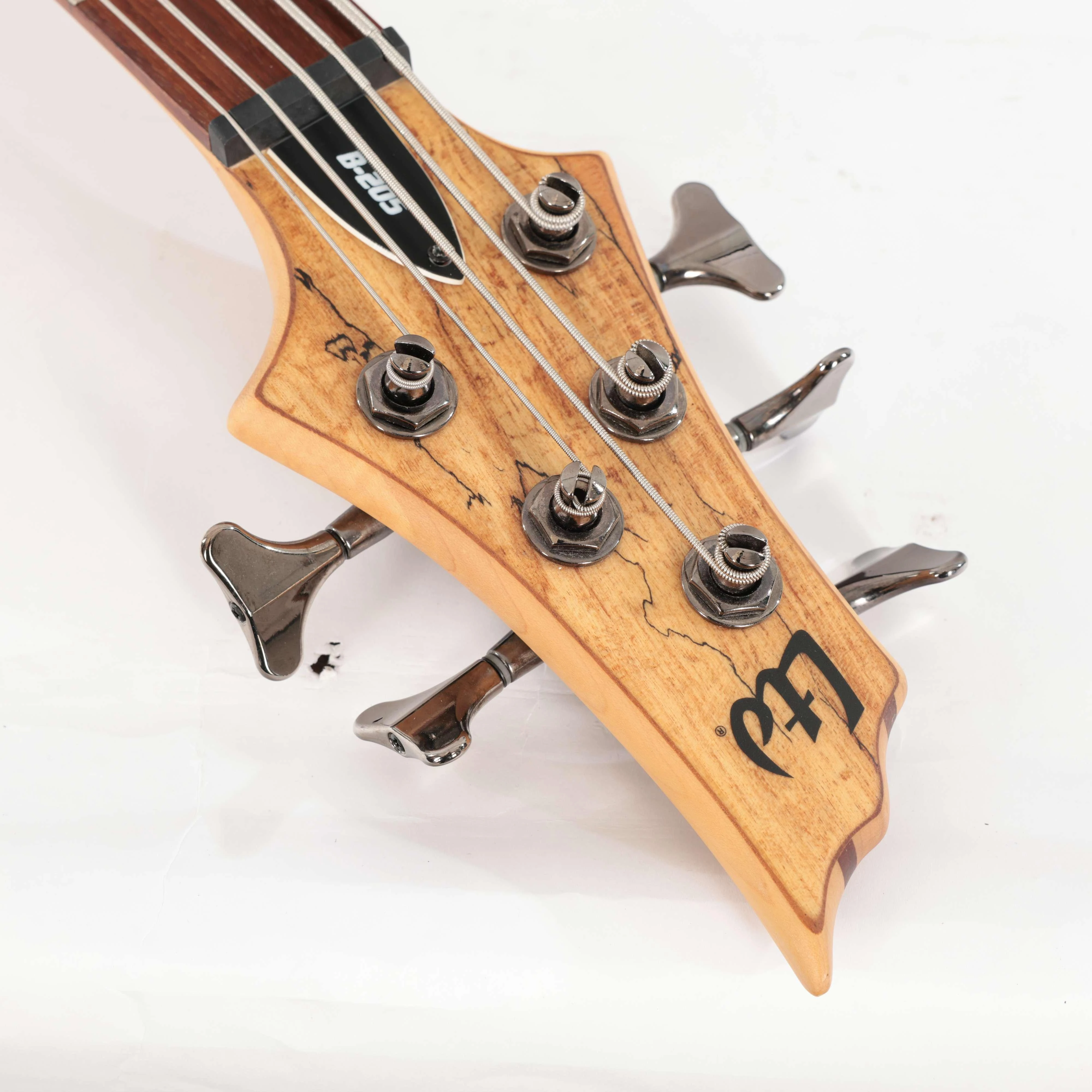 Second Hand ESP LTD B-205SM 5 String Bass Guitar In Natural #871 - SH-197-0871 (12).jpg