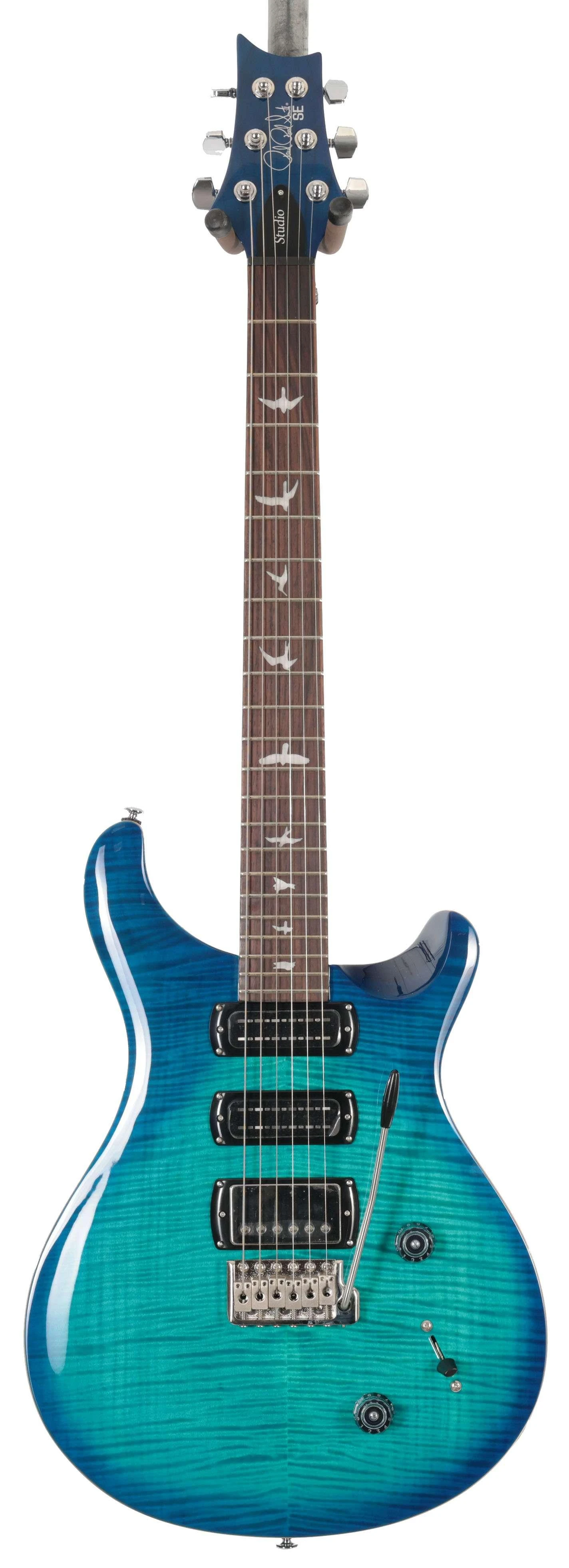 Second Hand PRS SE Studio Electric Guitar In Lake Blue #211 - SH-221-0211 (3).jpg