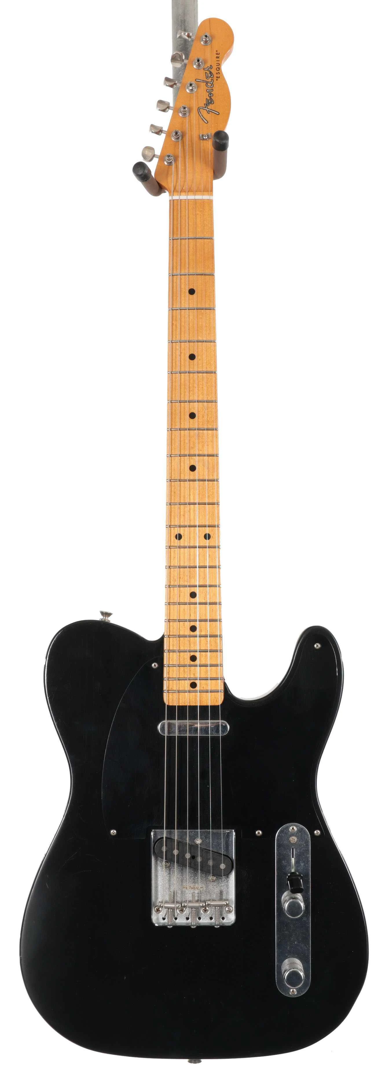 Second Hand Fender FSR Roadworn Double Esquire Electric Guitar In Black #075 - SH-131-0075 (3).jpg
