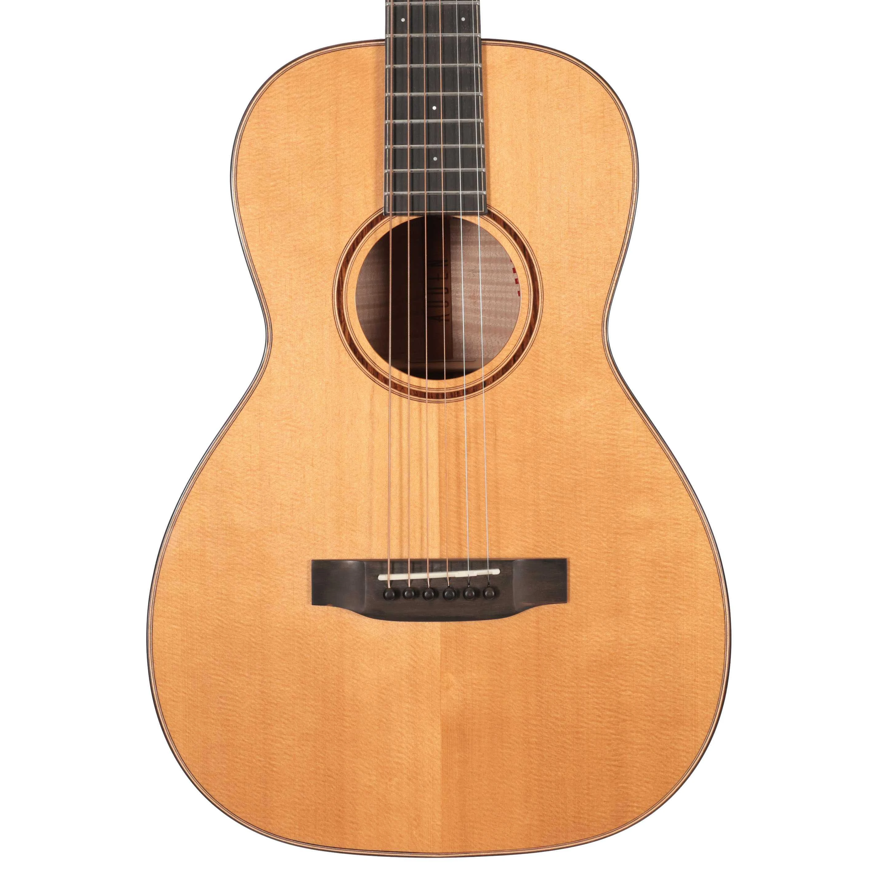 Second Hand Auden Emily Rose Parlor Acoustic Guitar In Natural #833 - SH-197-0833 (2).jpg
