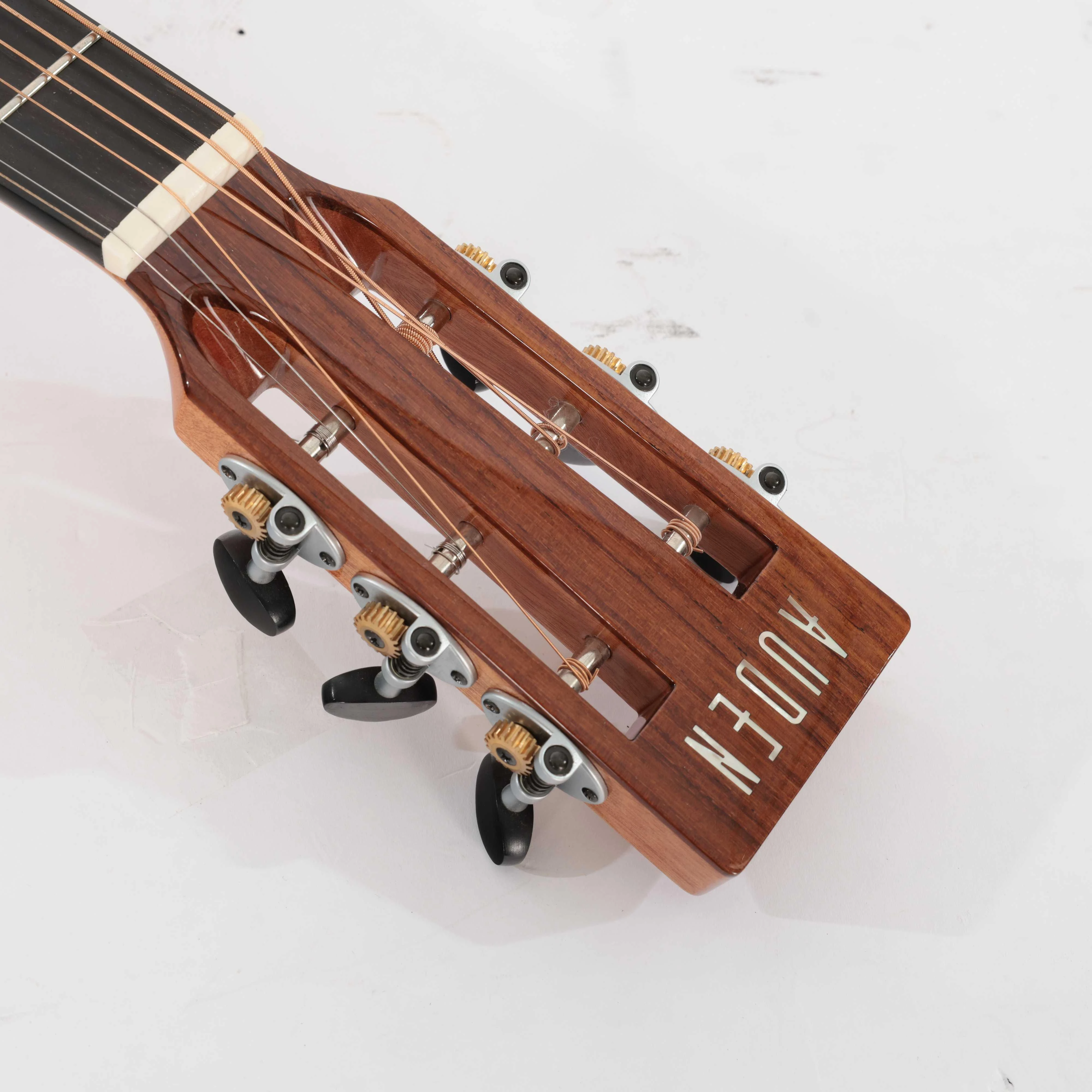 Second Hand Auden Emily Rose Parlor Acoustic Guitar In Natural #833 - SH-197-0833 (11).jpg