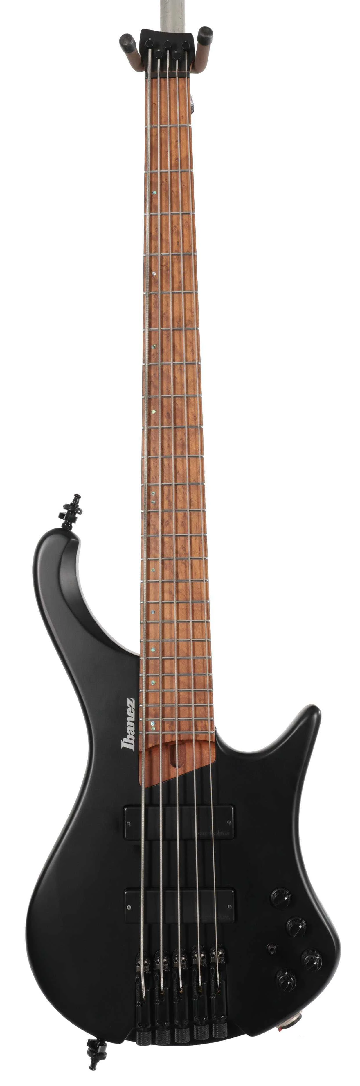 Second Hand Ibanez EHB1005 5-String Headless Bass Guitar In Black Flat #027 - SH-243-0027 (3).jpg