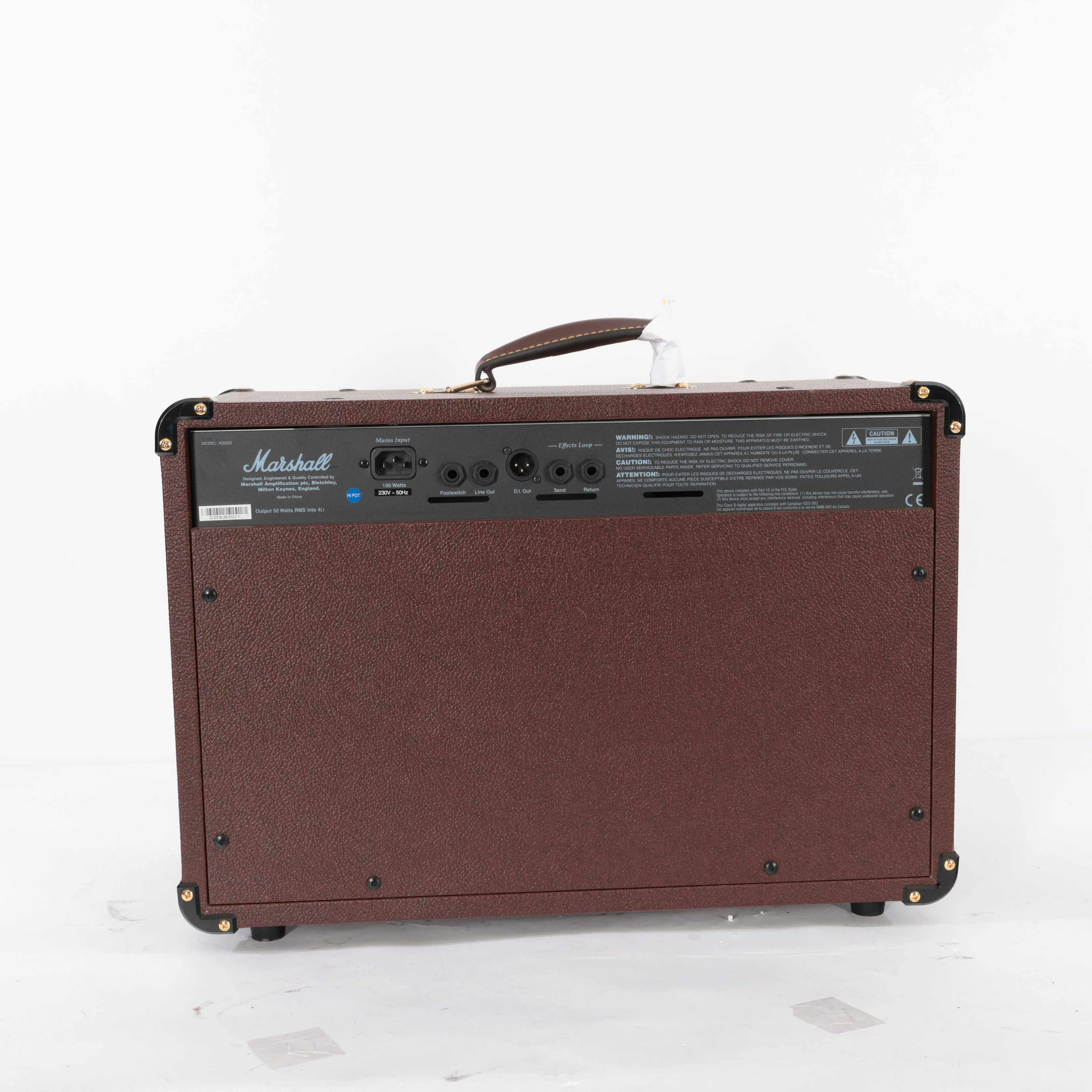 Second Hand Marshall ASD50D Acoustic Guitar Amplifier #077 - SH-131-0077 (4).jpg