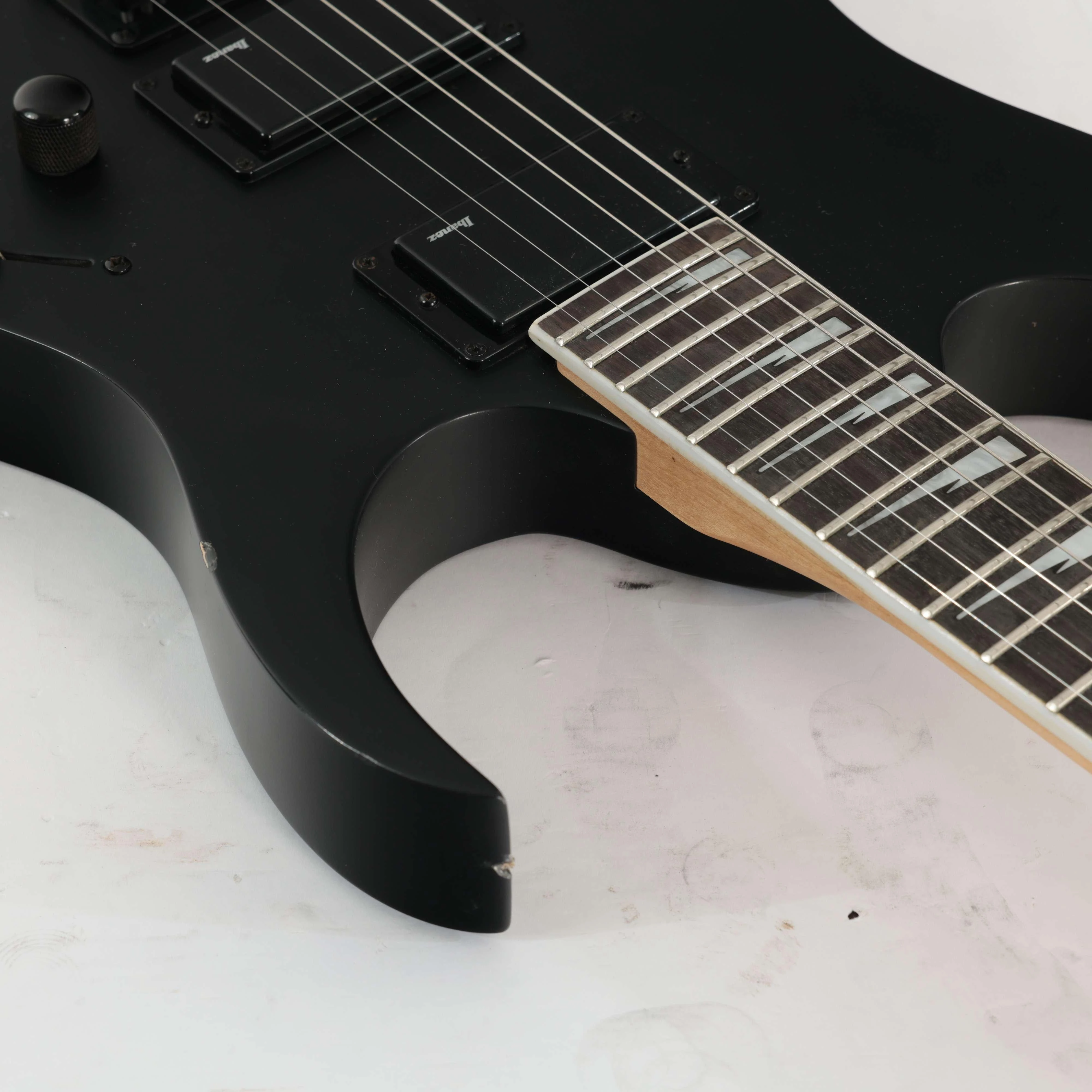 Second Hand Ibanez GRG121DX In Black Flat #737 - SH-197-0737 (11).jpg