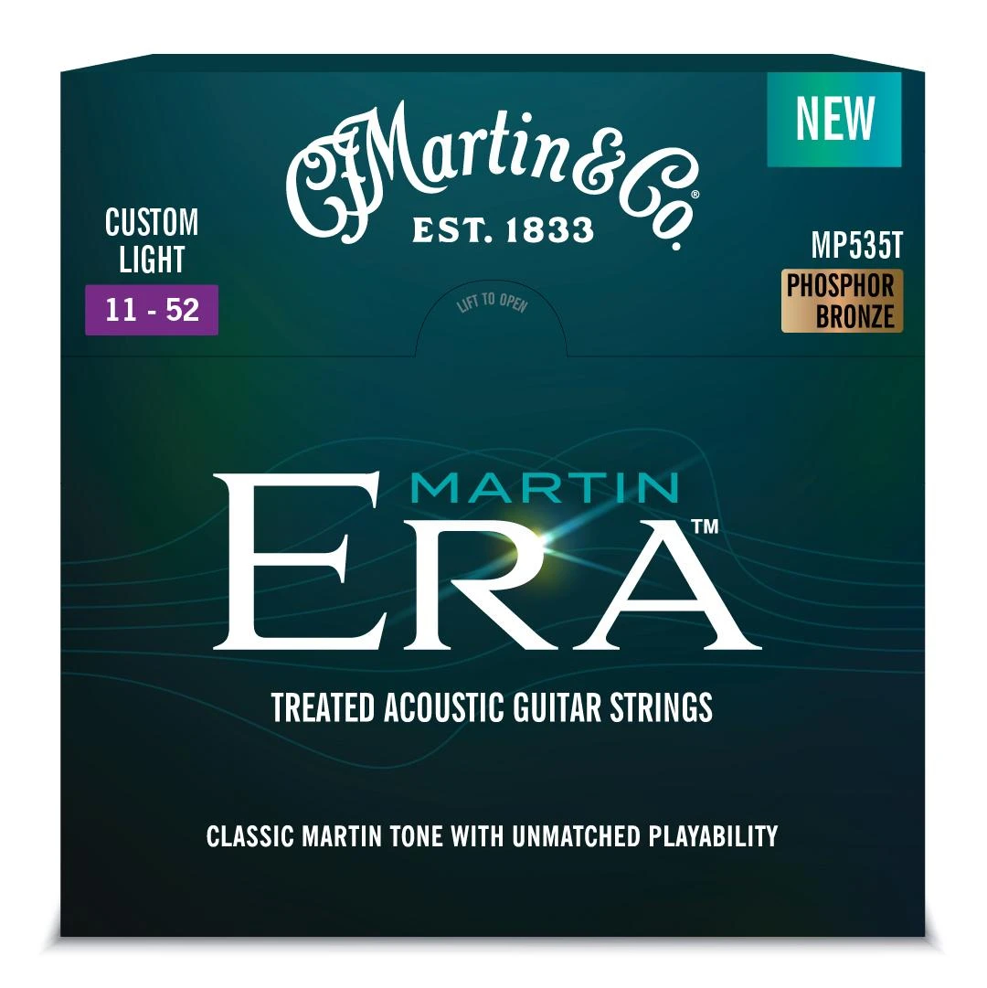 Martin Acoustic Guitar Strings - Martin Era Premium Treated Custom Light 11-52 - MP535T_render_front.jpg