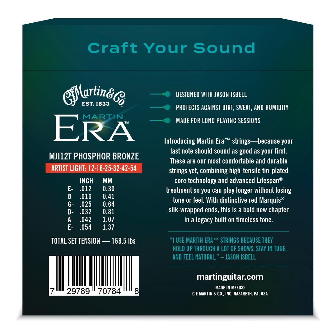 Martin Acoustic Guitar Strings - Martin Era Premium Treated Jason Isbell 12-54 - MJI12T_render_back.jpg