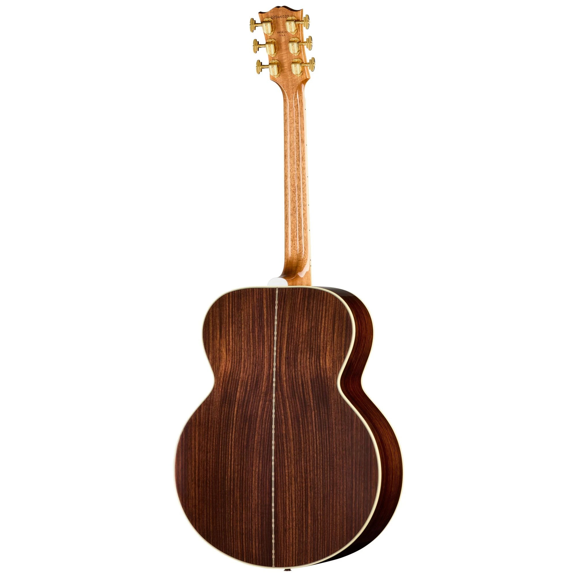 Gibson SJ-200 Standard Rosewood Electro Acoustic Guitar with Baggs HiFi DNA in Rosewood Burst - MCJB20RWHFRB_Reshoot_4_Back.jpg