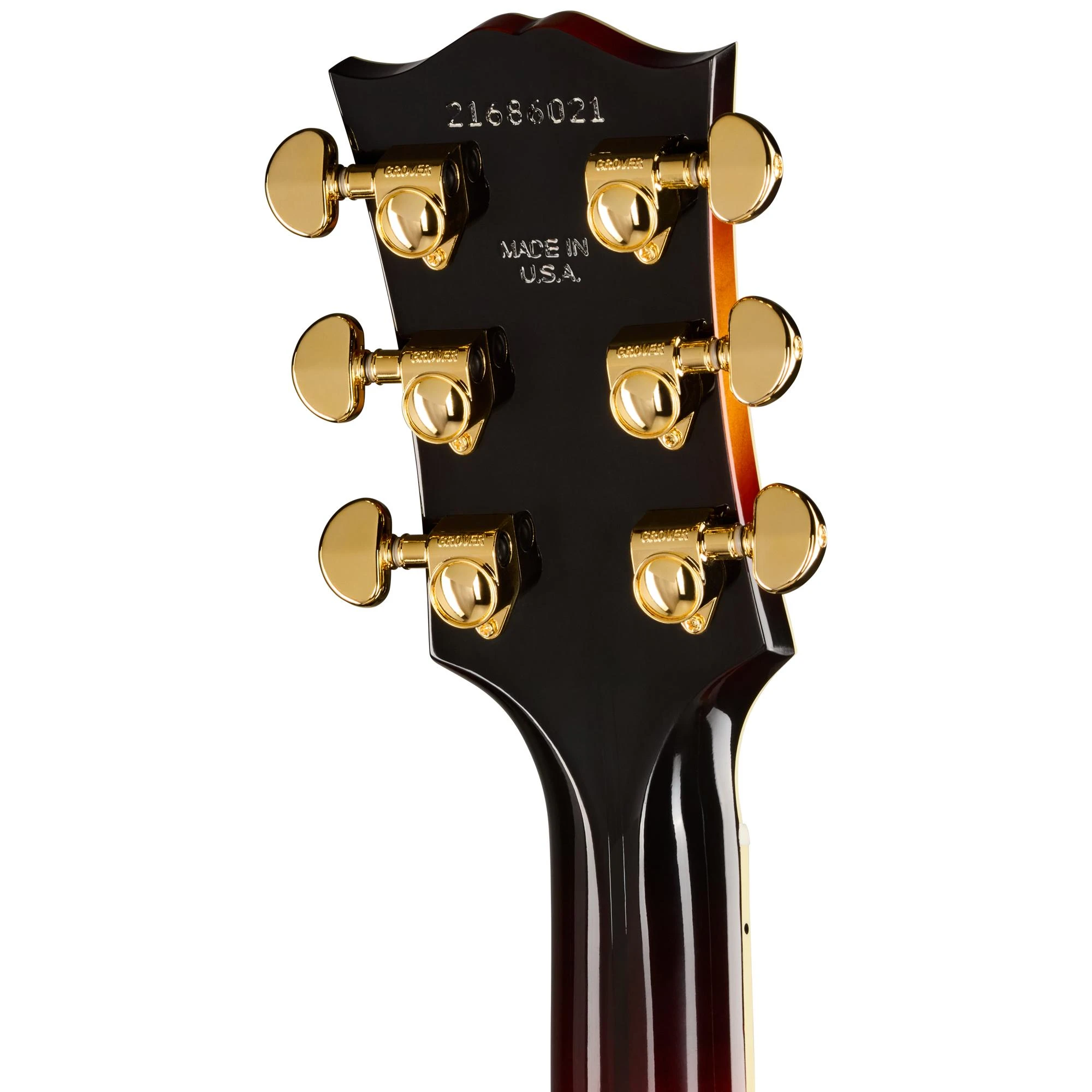 Gibson SJ-200 Standard Electro Acoustic Guitar with Baggs HiFi DNA in Tri-Burst - MCJB20HFTB_Reshoot_6_BackHeadstock.jpg