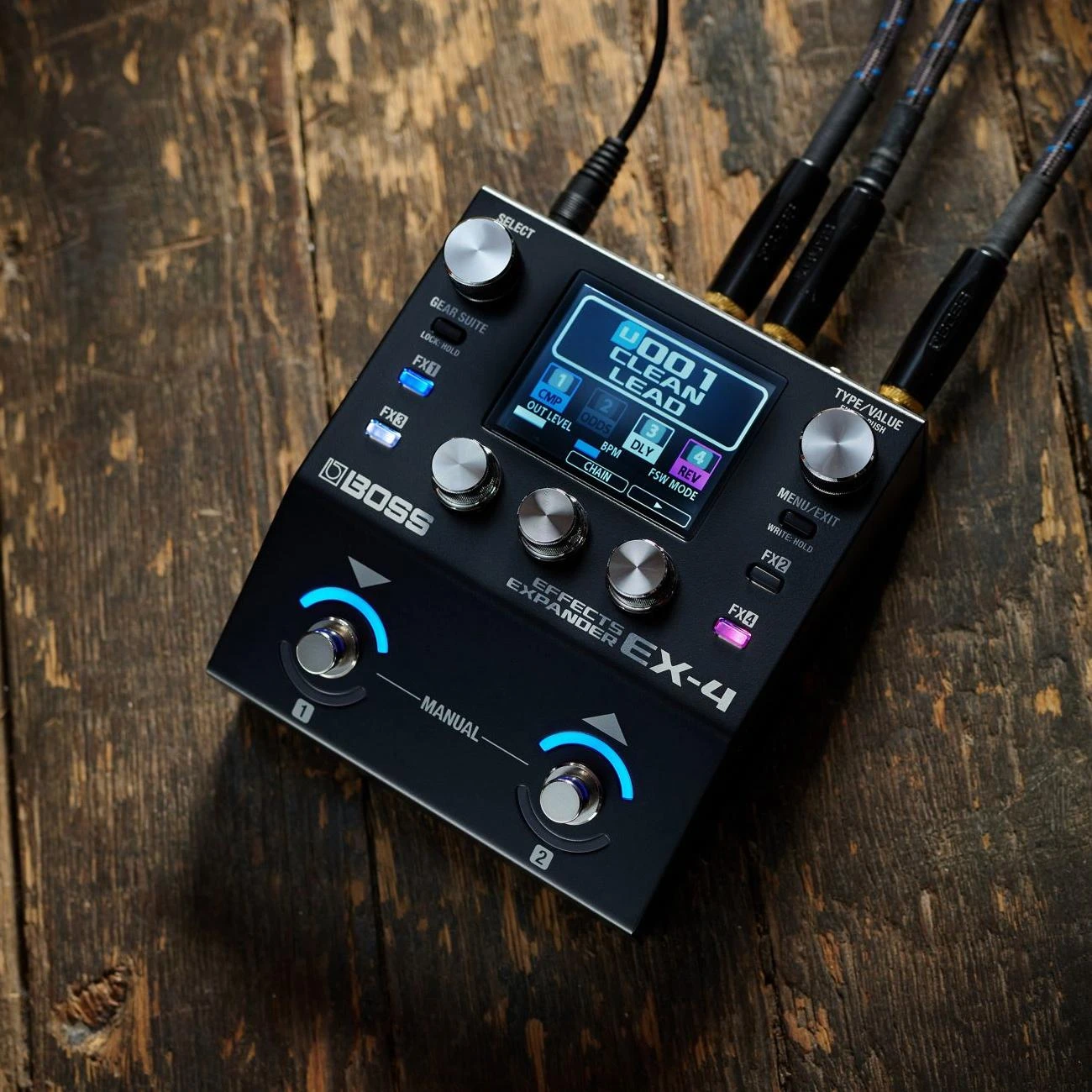 Boss EX-4 Effects Expander Multi-FX Pedal - EX-4-Texture.jpg