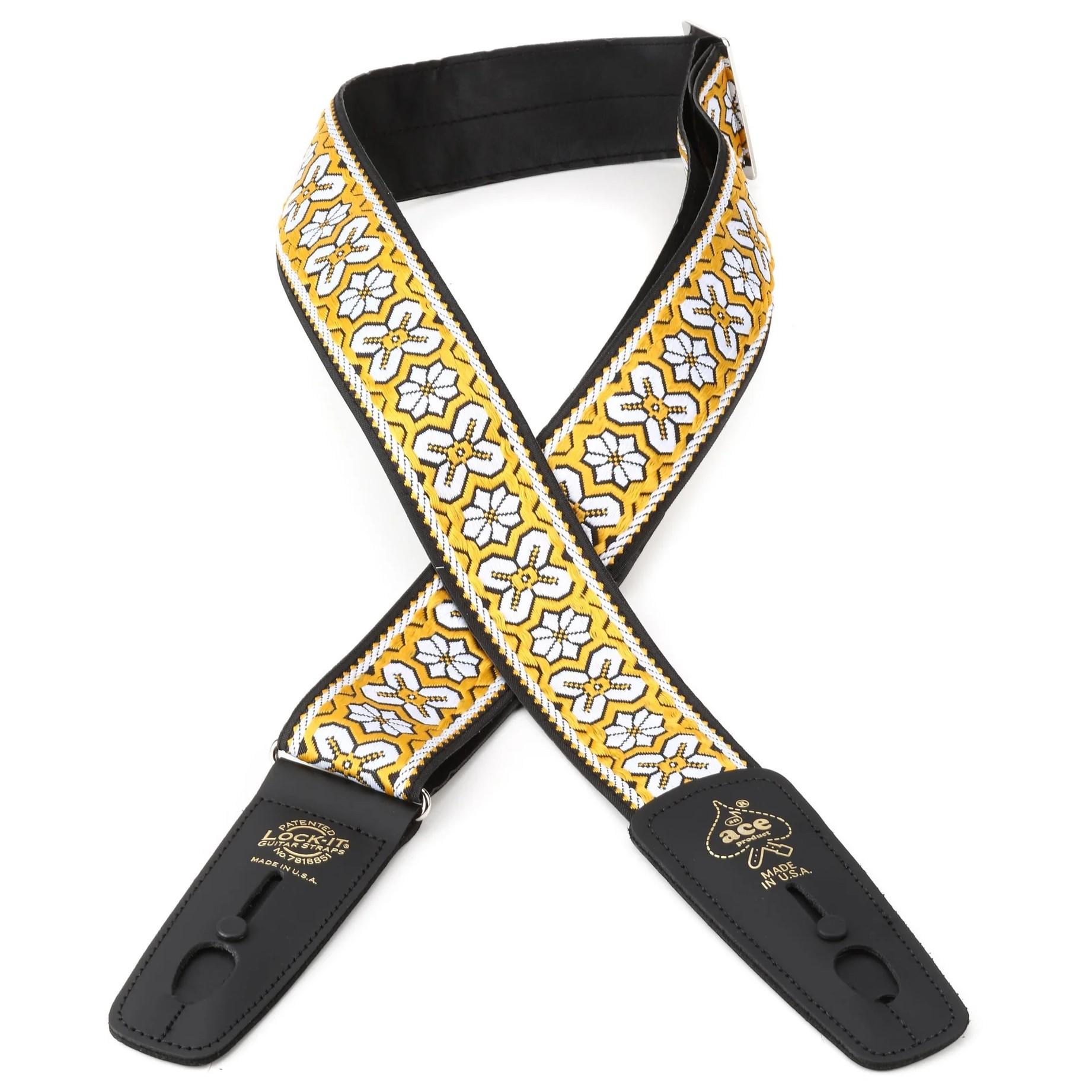 Lock-It Straps Vintage Series Greenwich Guitar Strap - greenwich.jpg