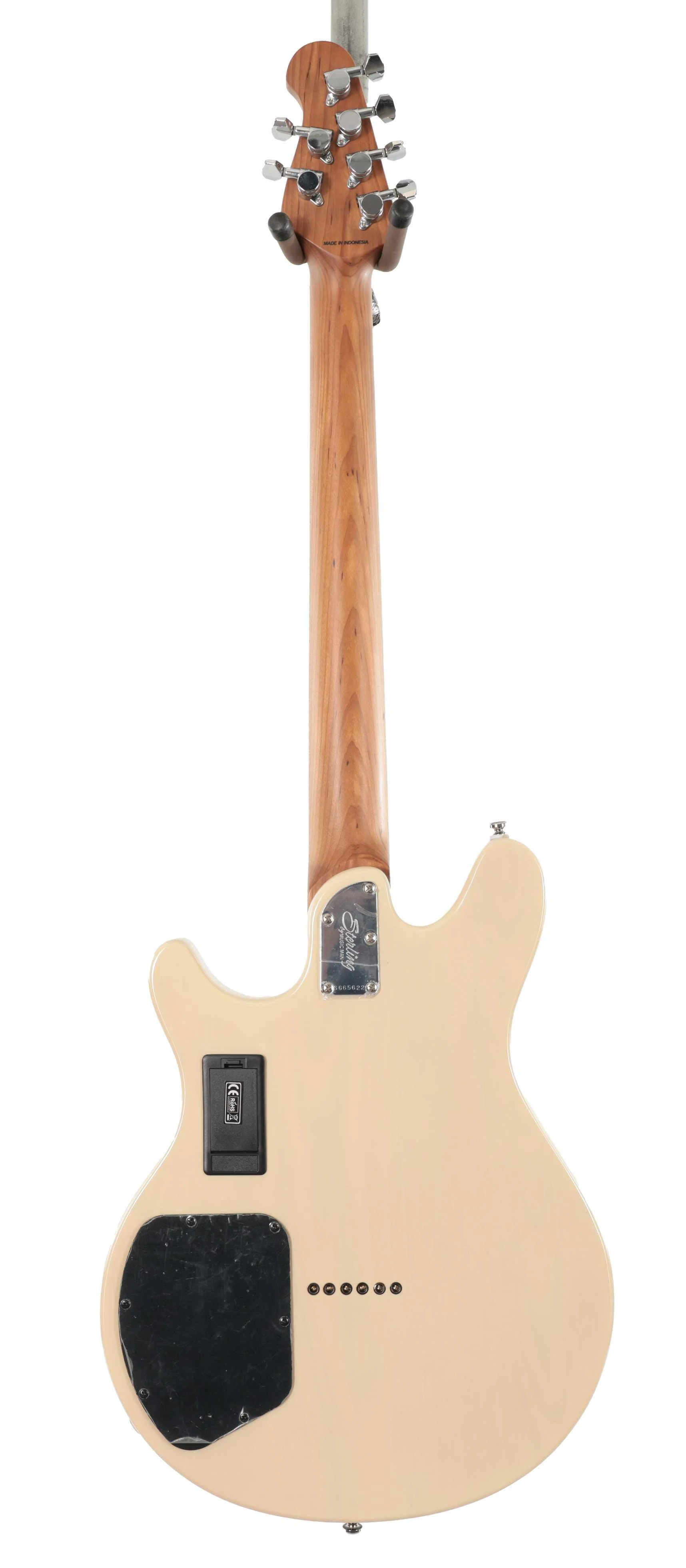B Stock : Sterling by Music Man Valentine Electric Guitar in Trans Buttermilk - 001 - B-STJV60TBM-0001 (4).jpg