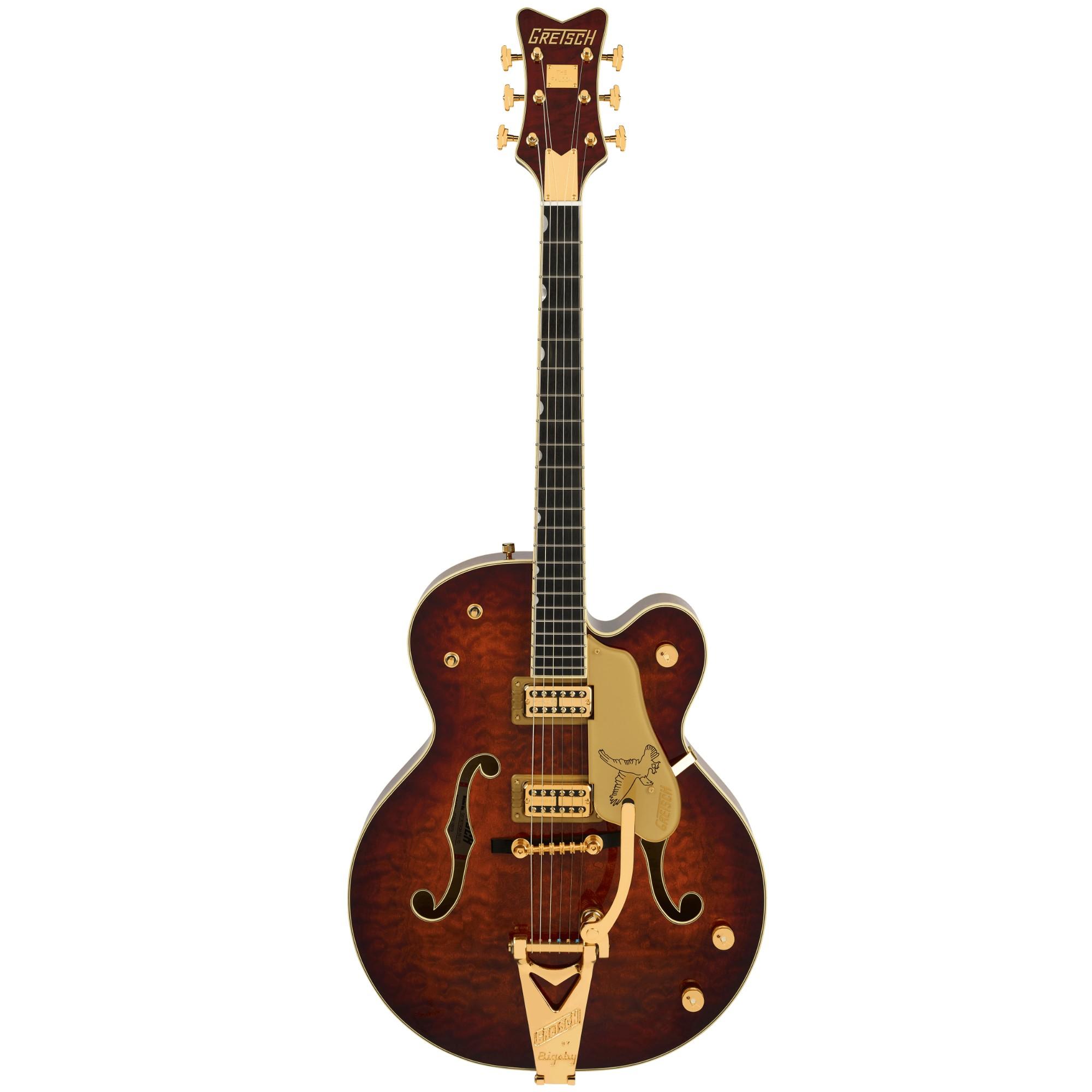Gretsch Limited Edition Quilt Classic Falcon Electric Guitar in Forge Glow - 2401531897-1.jpg