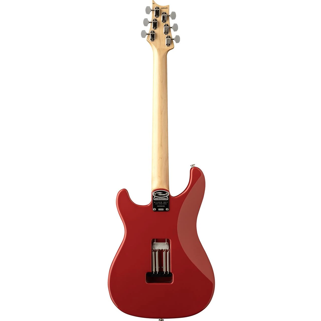 PRS John Mayer Silver Sky Defender Electric Guitar in Portofino Red - 1185915G-Back.jpg