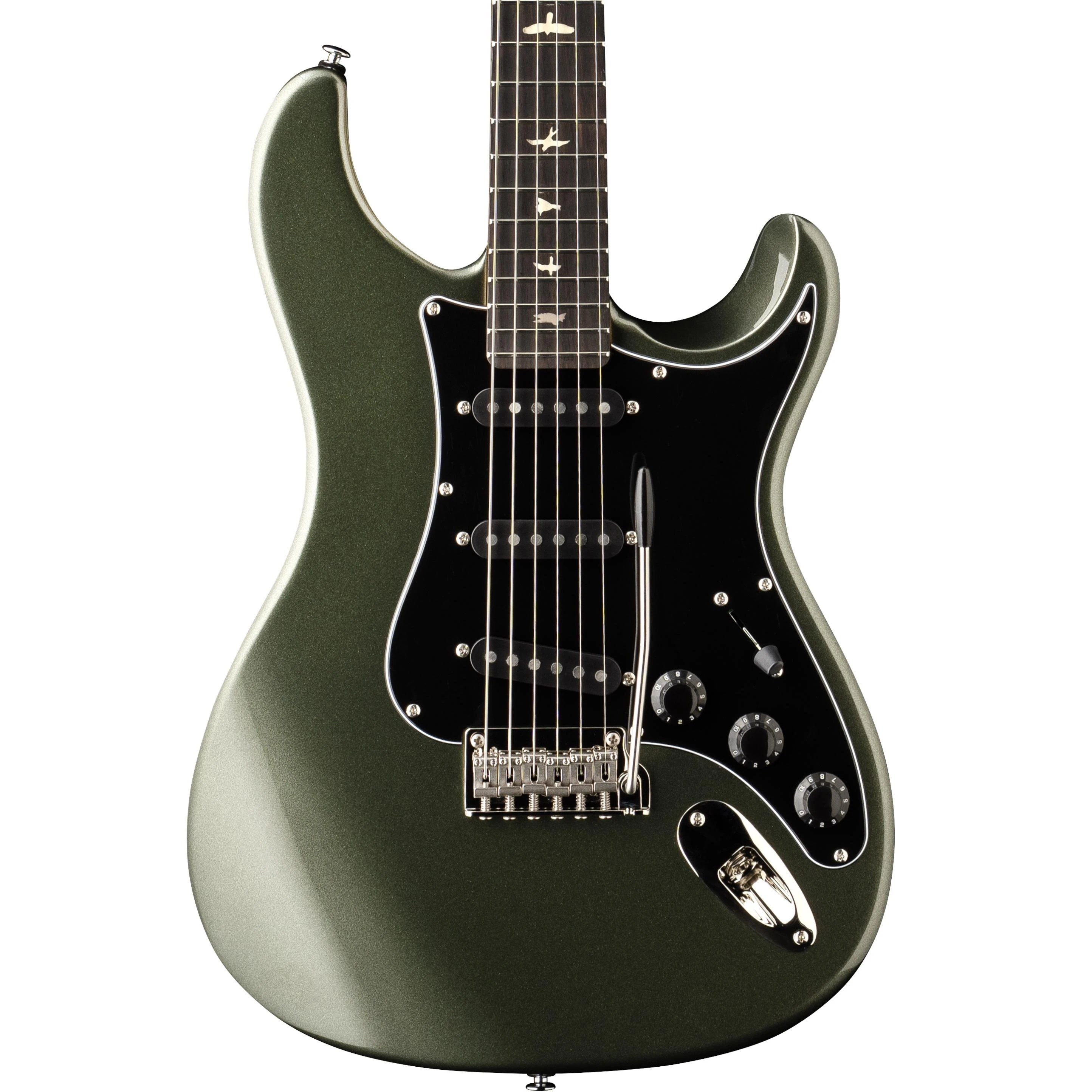 PRS SE John Mayer Silver Sky Defender Electric Guitar in Woolstone Green - 1185578R-Body.jpg